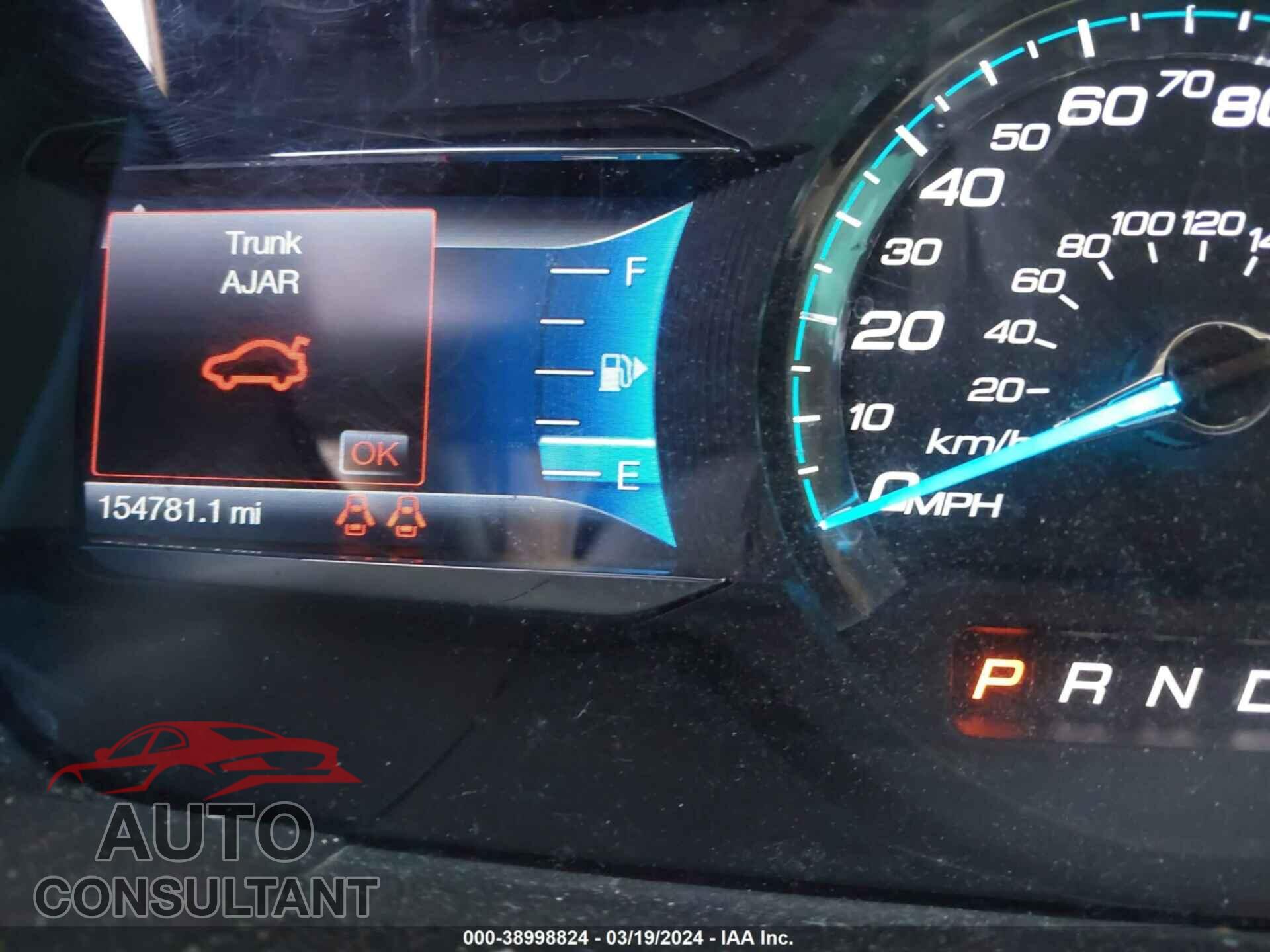 FORD TAURUS 2016 - 1FAHP2E81GG109924