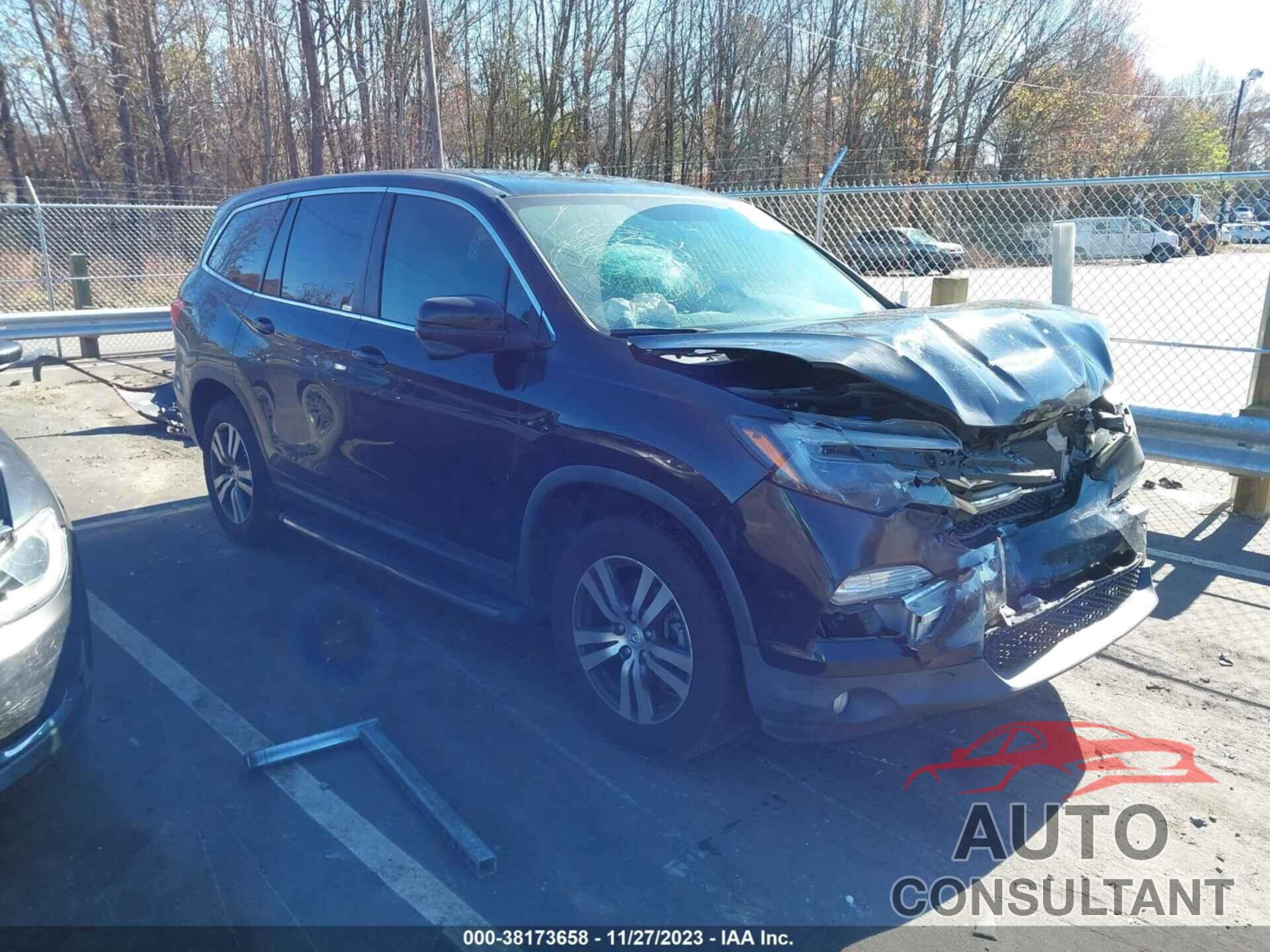 HONDA PILOT 2017 - 5FNYF5H57HB012268