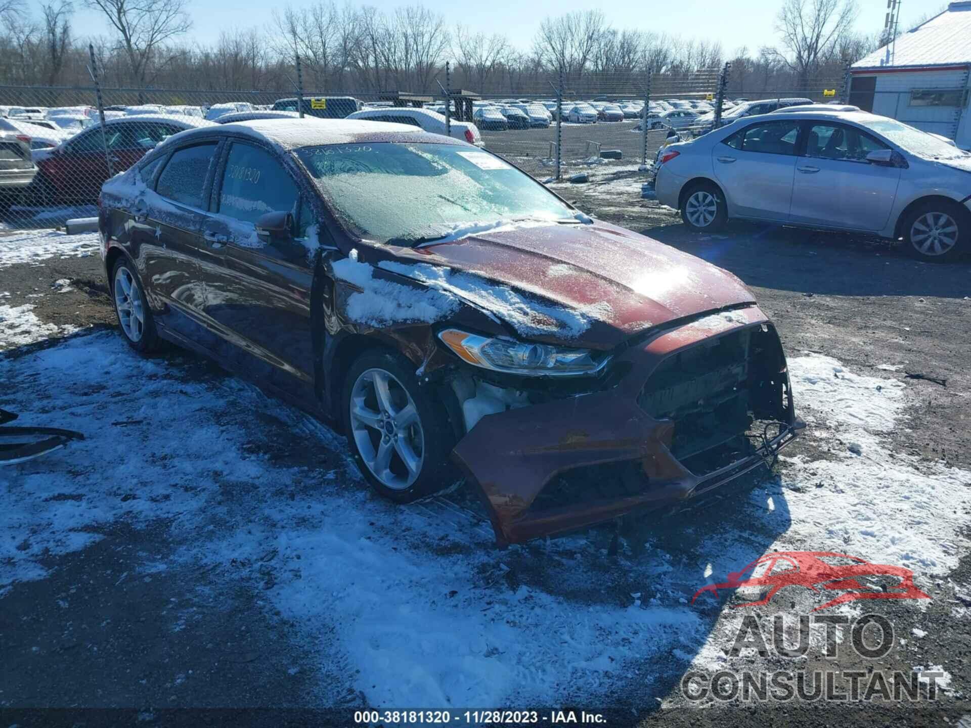 FORD FUSION 2016 - 3FA6P0G75GR206360