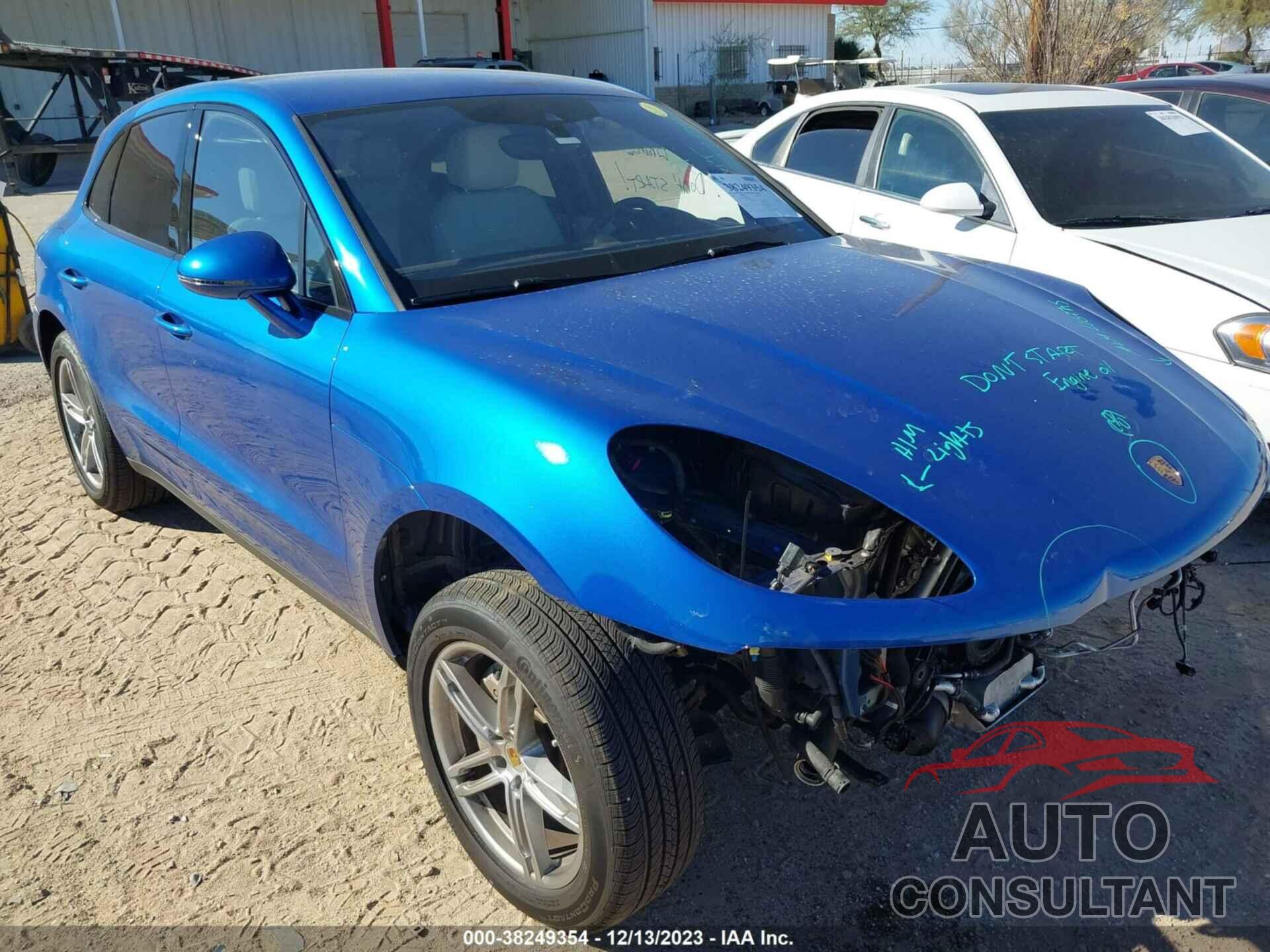 PORSCHE MACAN 2017 - WP1AB2A53HLB15253