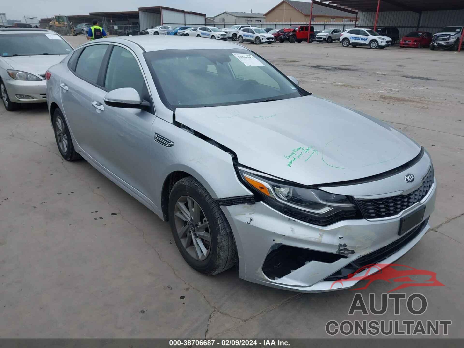 KIA OPTIMA 2019 - 5XXGT4L31KG300814