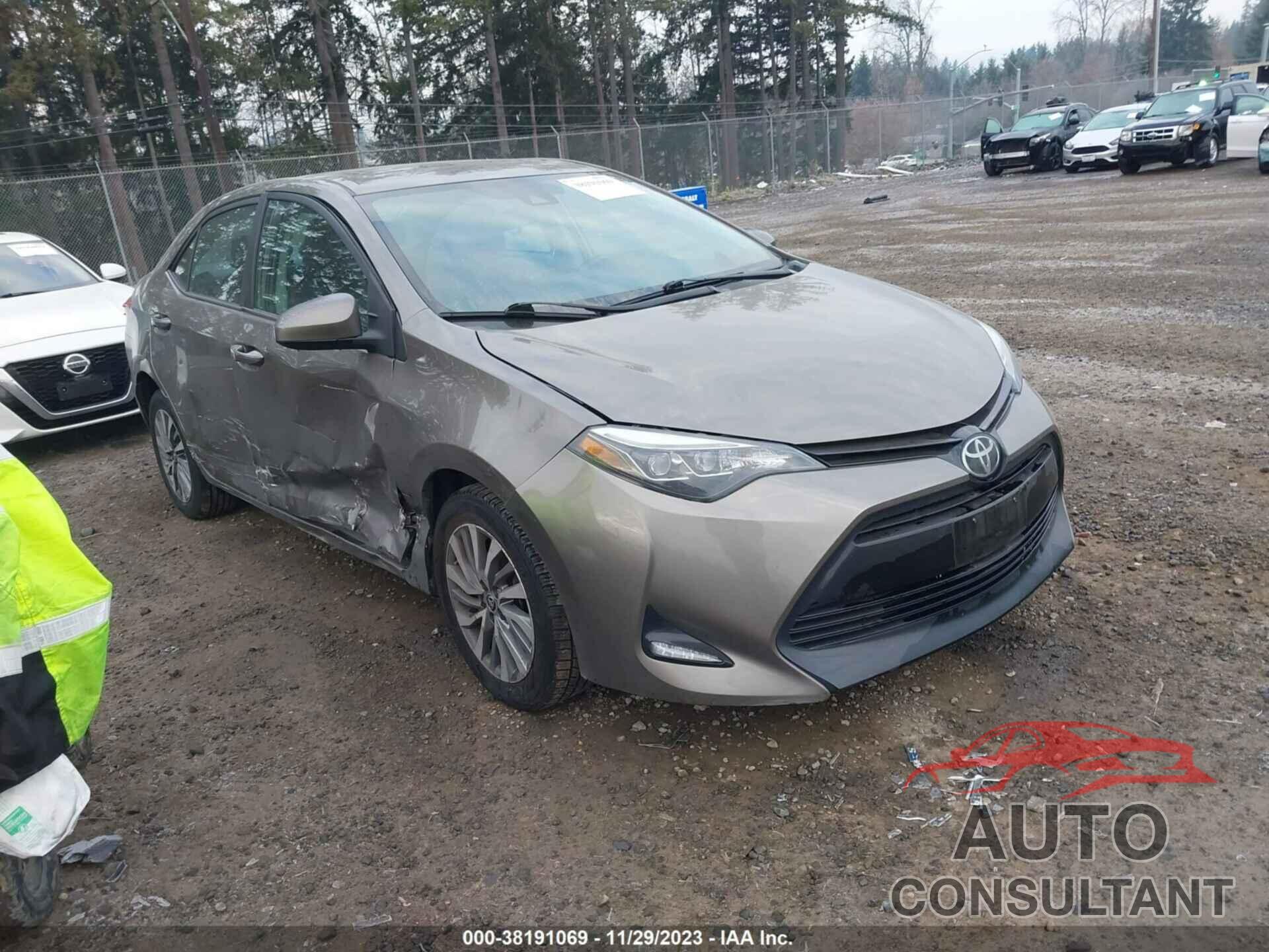 TOYOTA COROLLA 2019 - 2T1BURHE2KC125883