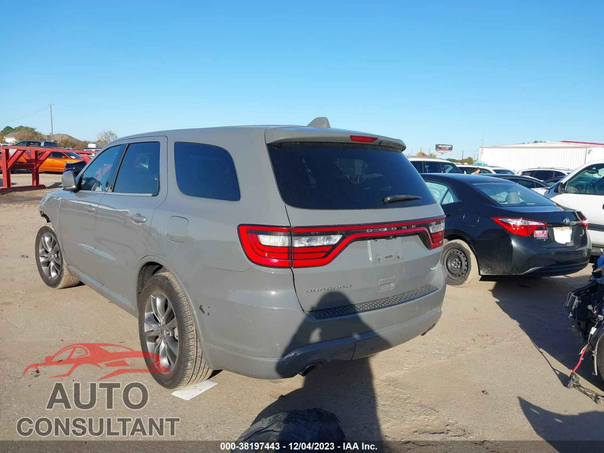 DODGE DURANGO 2020 - 1C4RDHDG3LC204439