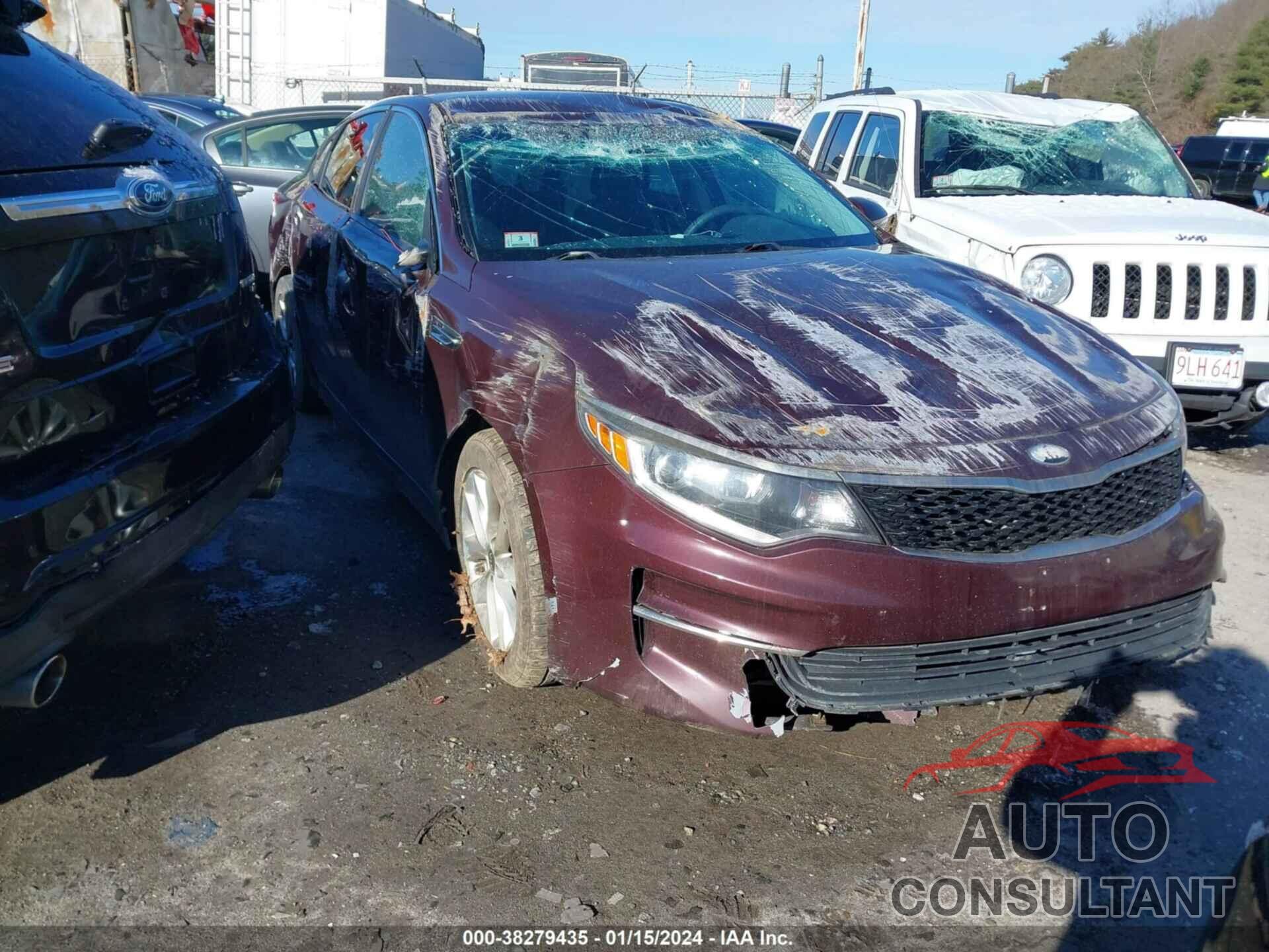 KIA OPTIMA 2017 - 5XXGT4L39HG131487