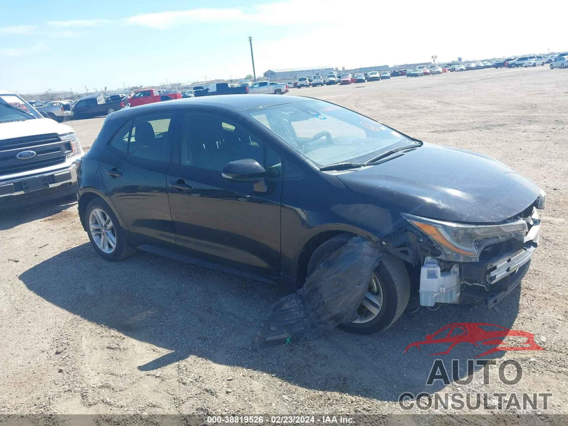 TOYOTA COROLLA 2020 - JTND4RBE5L3084883