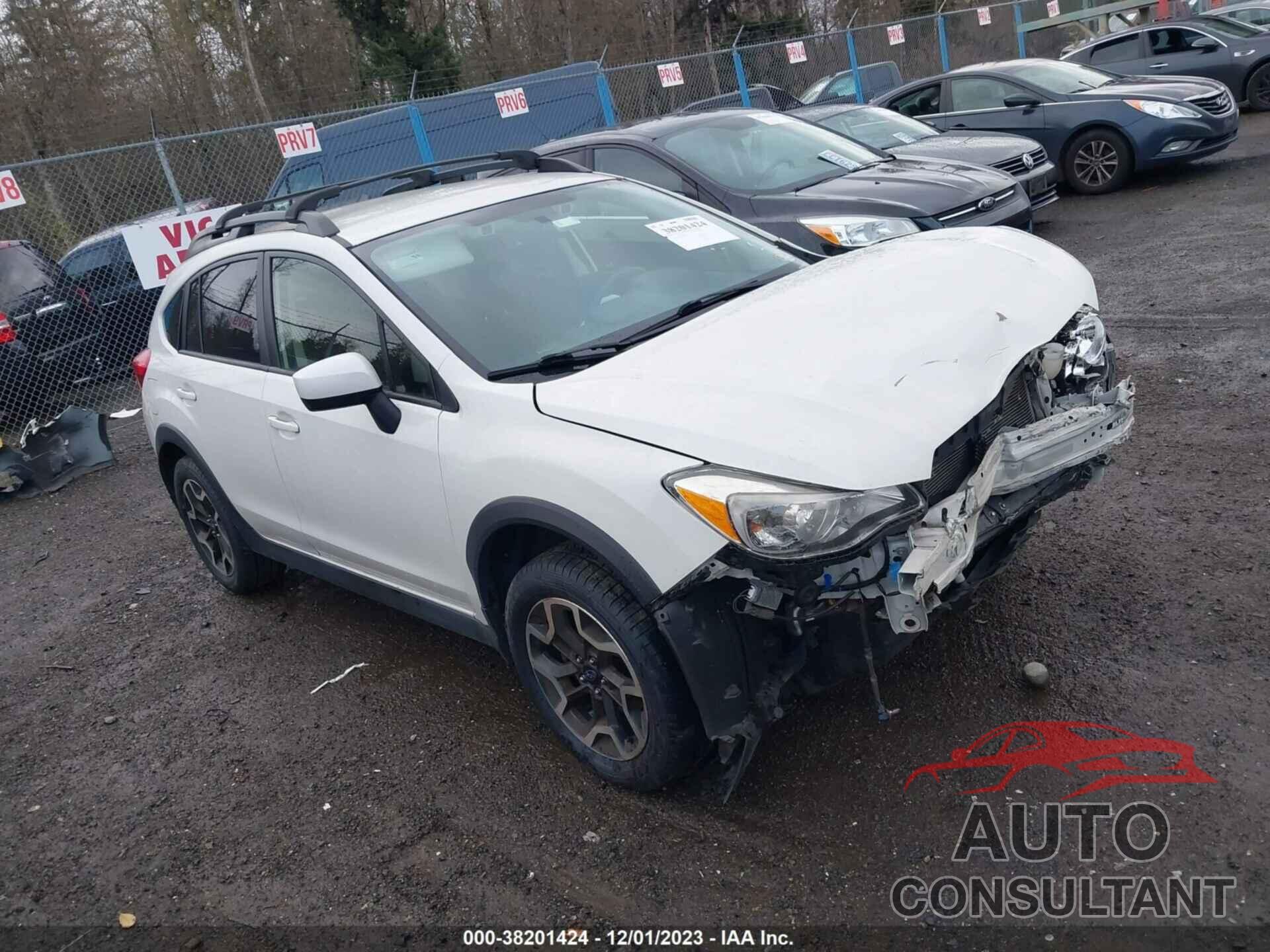 SUBARU CROSSTREK 2017 - JF2GPADC9H8254941