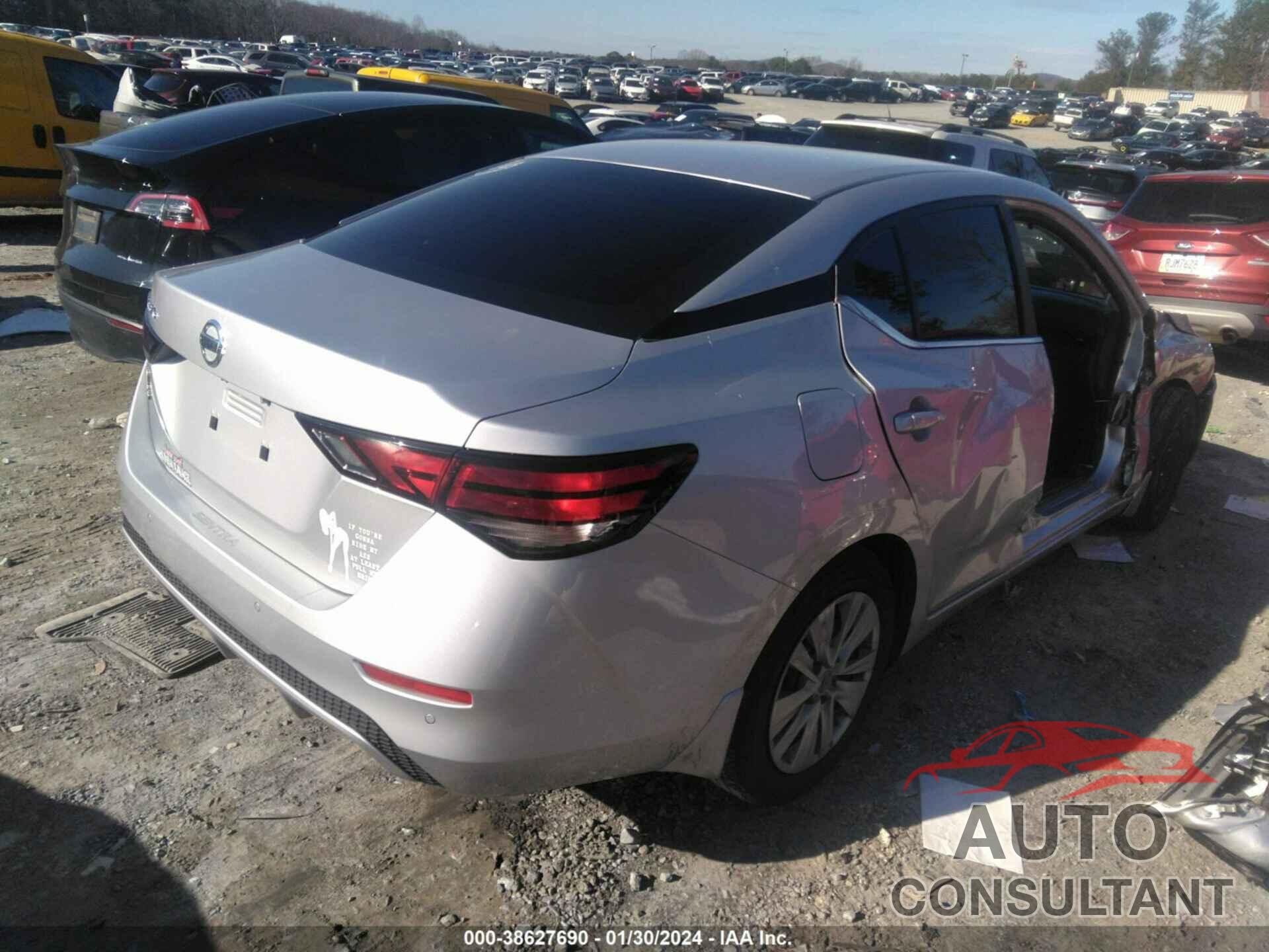 NISSAN SENTRA 2022 - 3N1AB8BV4NY275893