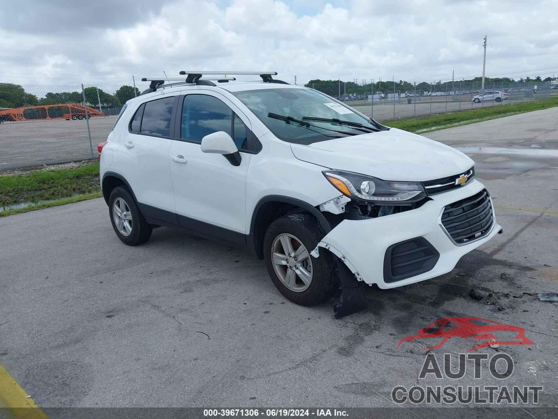 CHEVROLET TRAX 2022 - KL7CJPSM0NB543747