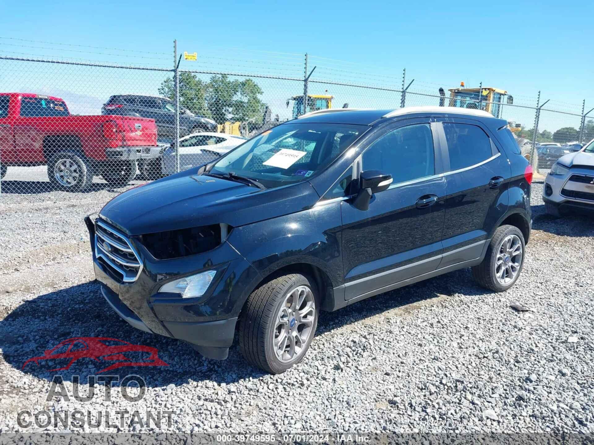 FORD ECOSPORT 2020 - MAJ6S3KL2LC345732