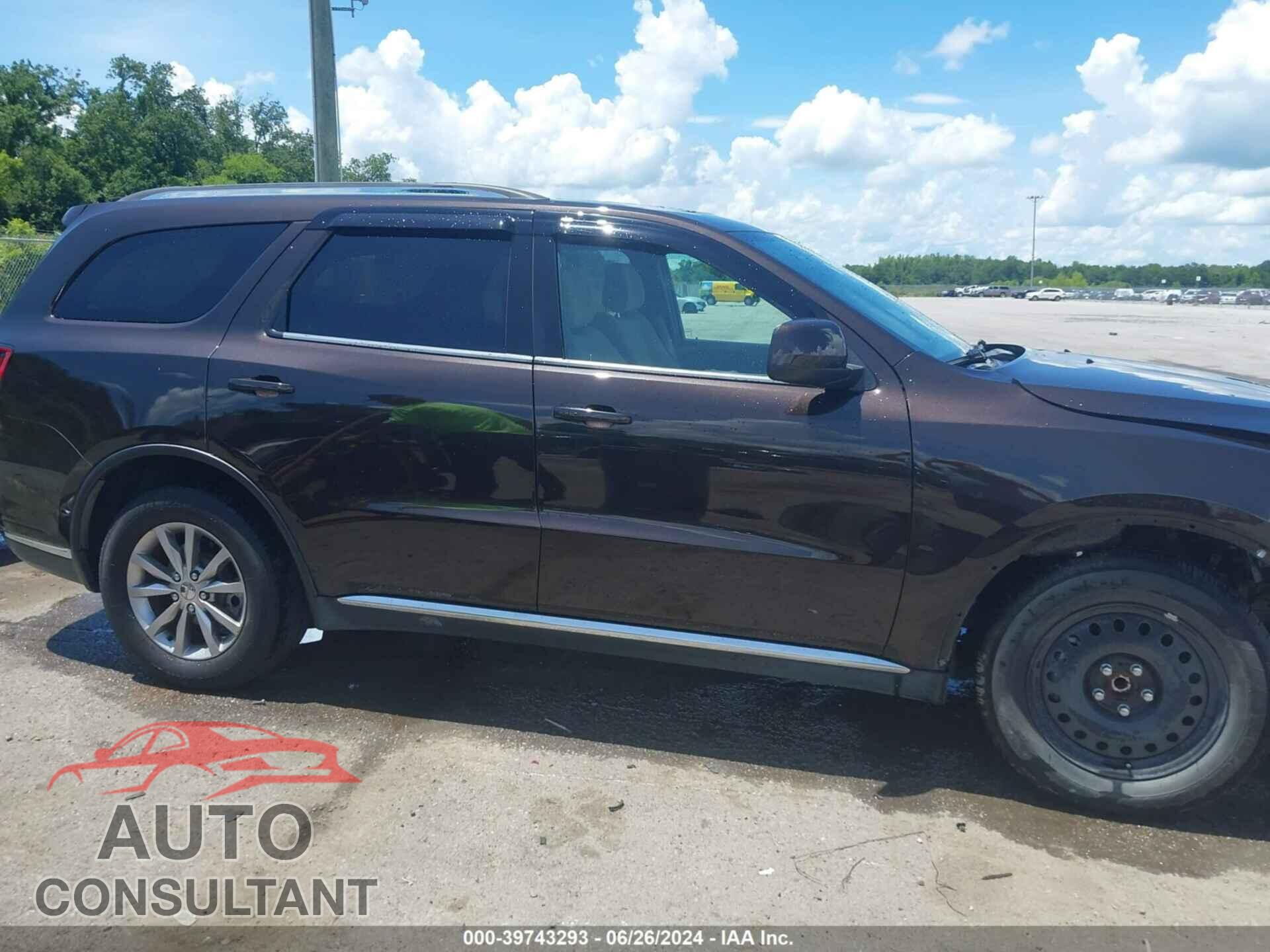 DODGE DURANGO 2017 - 1C4RDHAG6HC780652