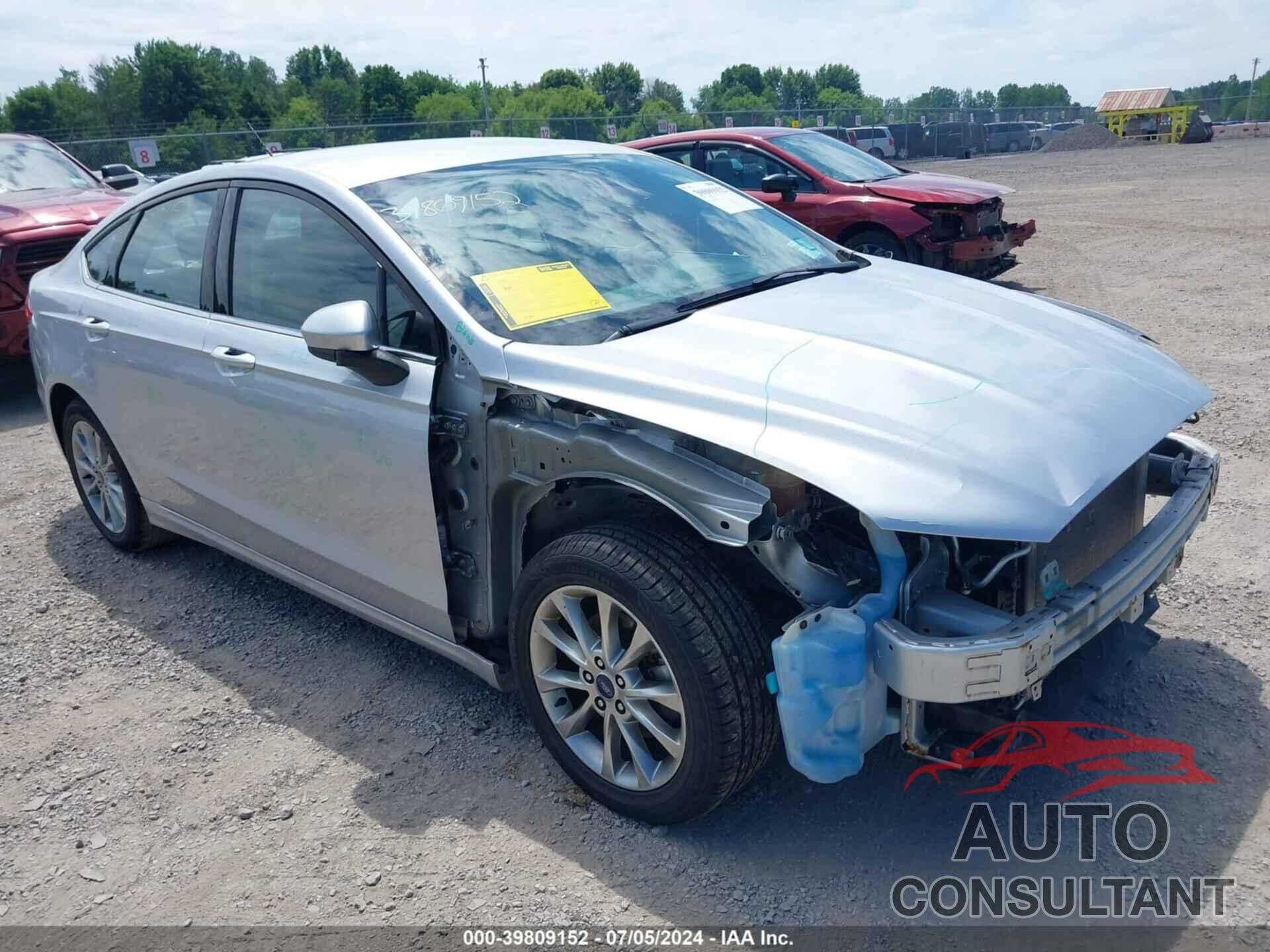 FORD FUSION 2017 - 3FA6P0H75HR390683