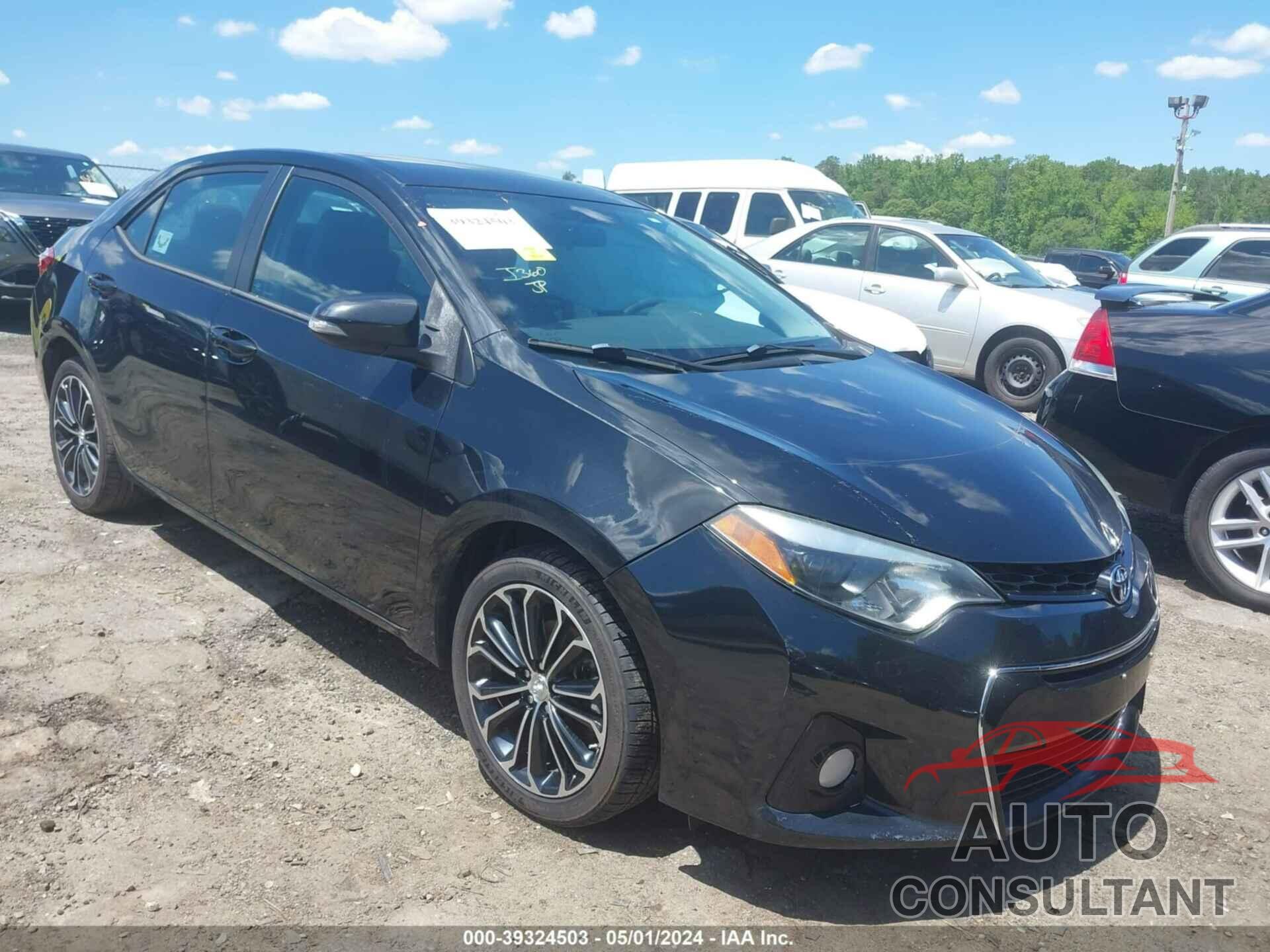 TOYOTA COROLLA 2016 - 2T1BURHE5GC595381