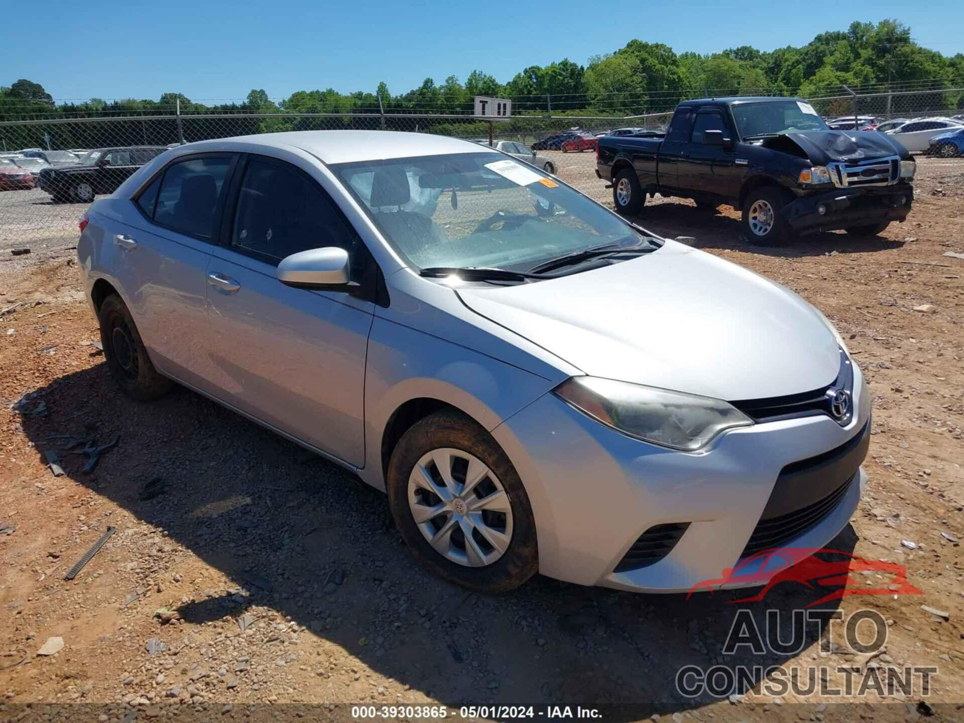 TOYOTA COROLLA 2016 - 2T1BURHE2GC513560