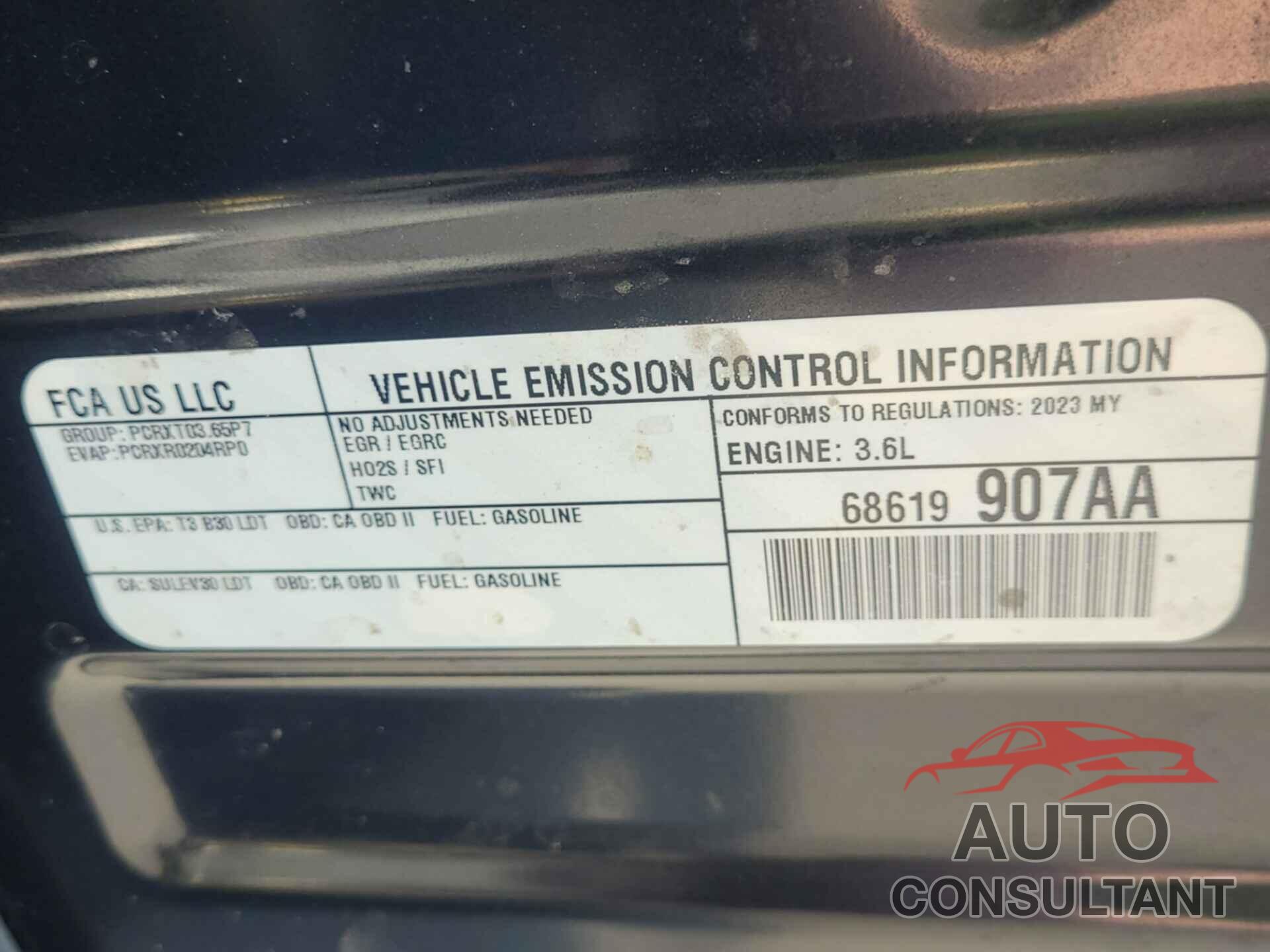 JEEP GRAND CHEROKEE 2023 - 1C4RJKAG9P8744039