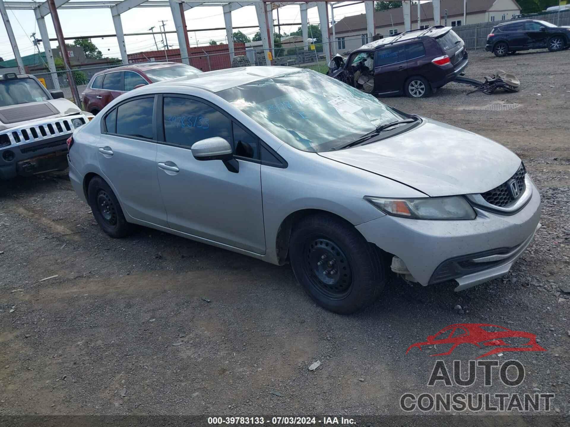 HONDA CIVIC 2015 - 19XFB2F52FE272939