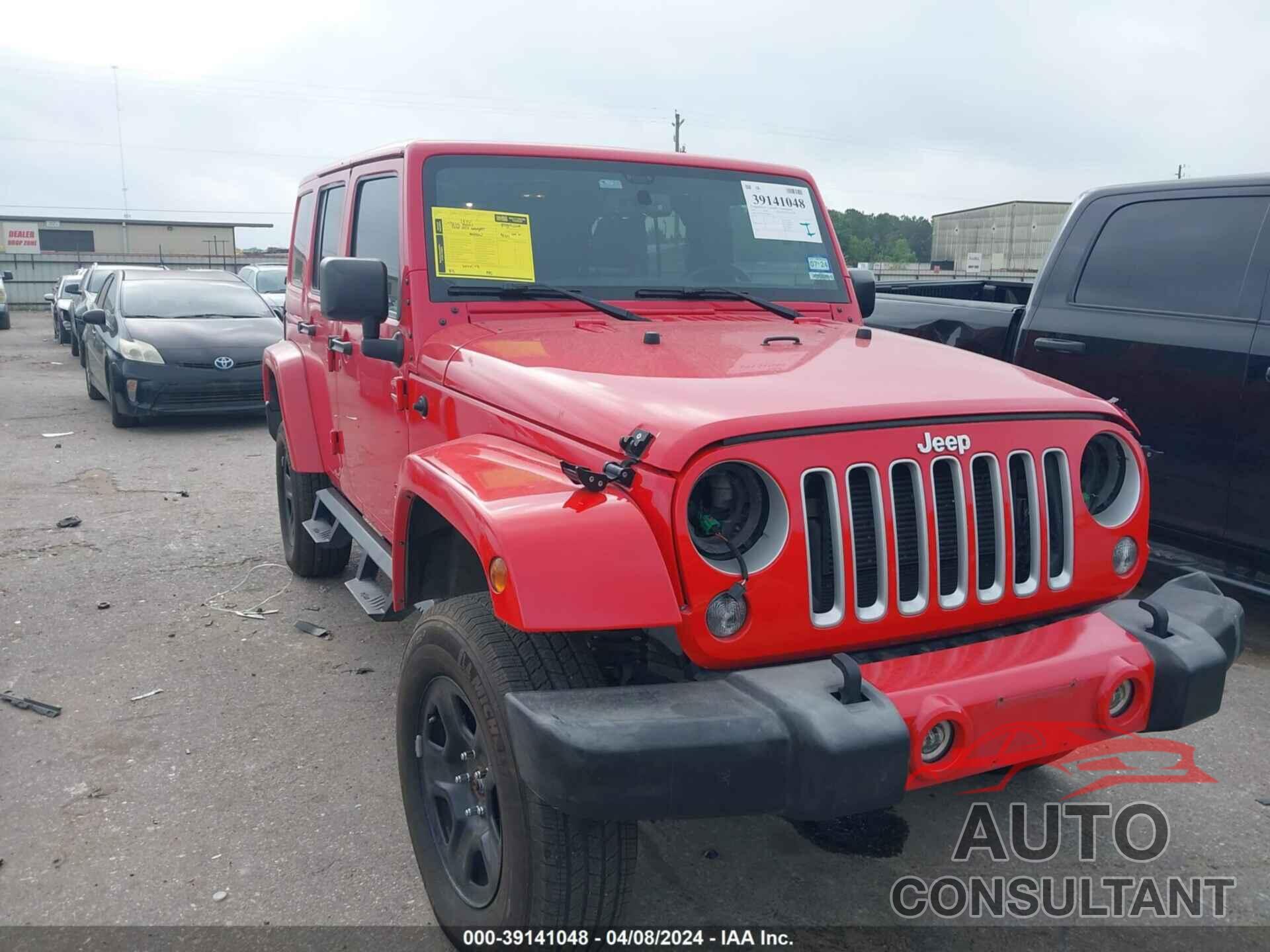 JEEP WRANGLER UNLIMITED 2016 - 1C4HJWEG1GL202816