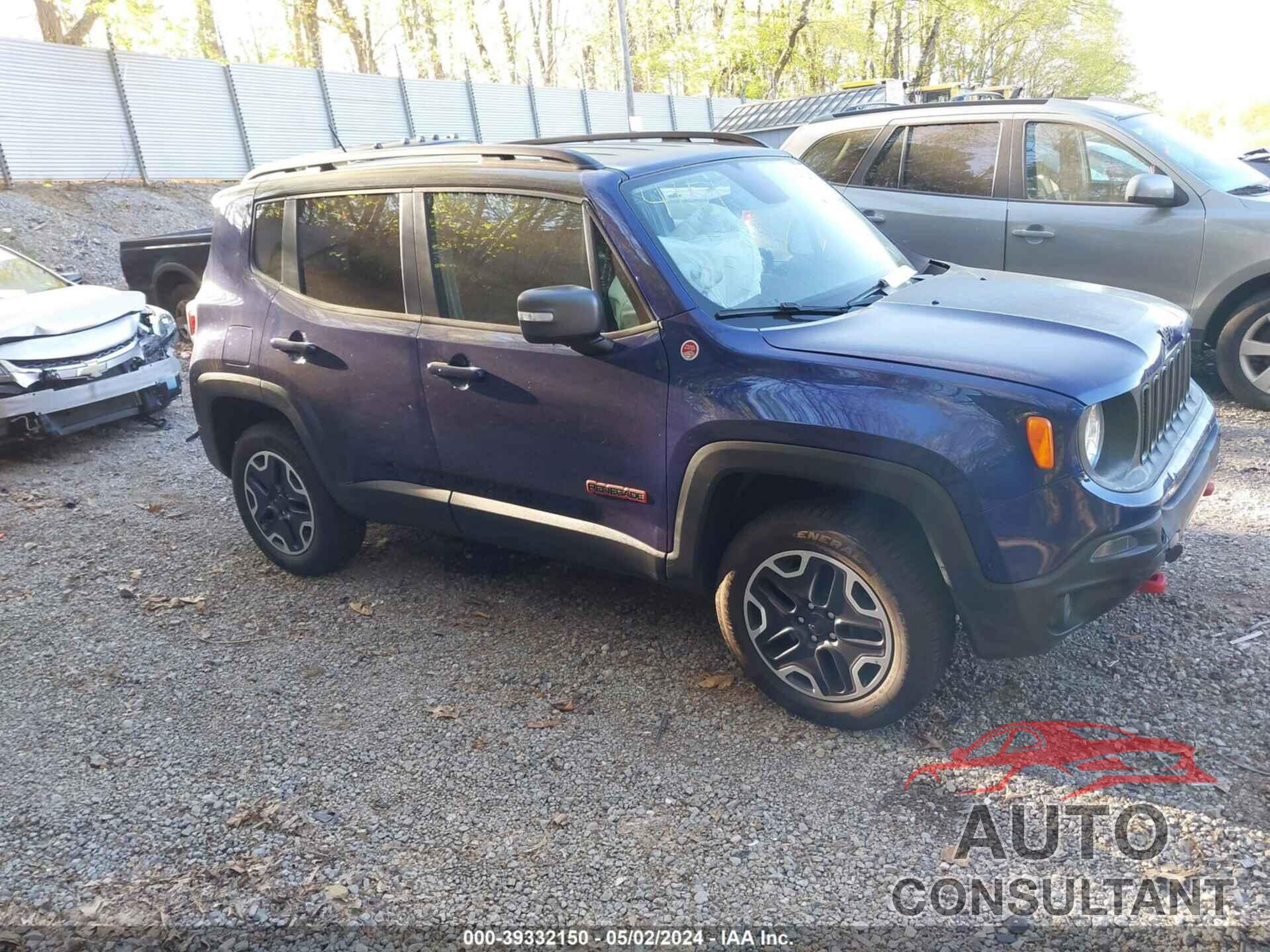 JEEP RENEGADE 2016 - ZACCJBCT8GPD64151