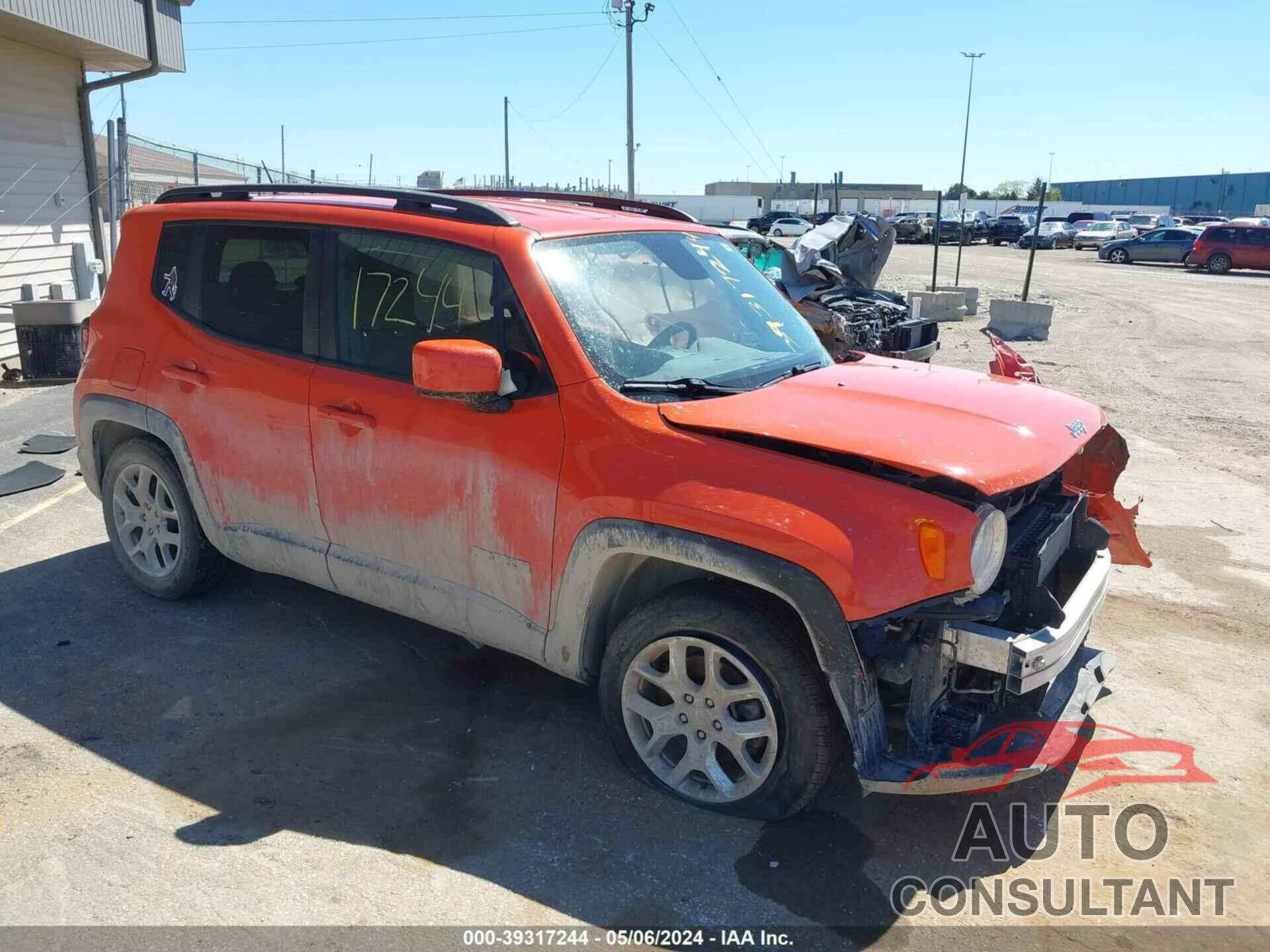 JEEP RENEGADE 2016 - ZACCJABT1GPE22273