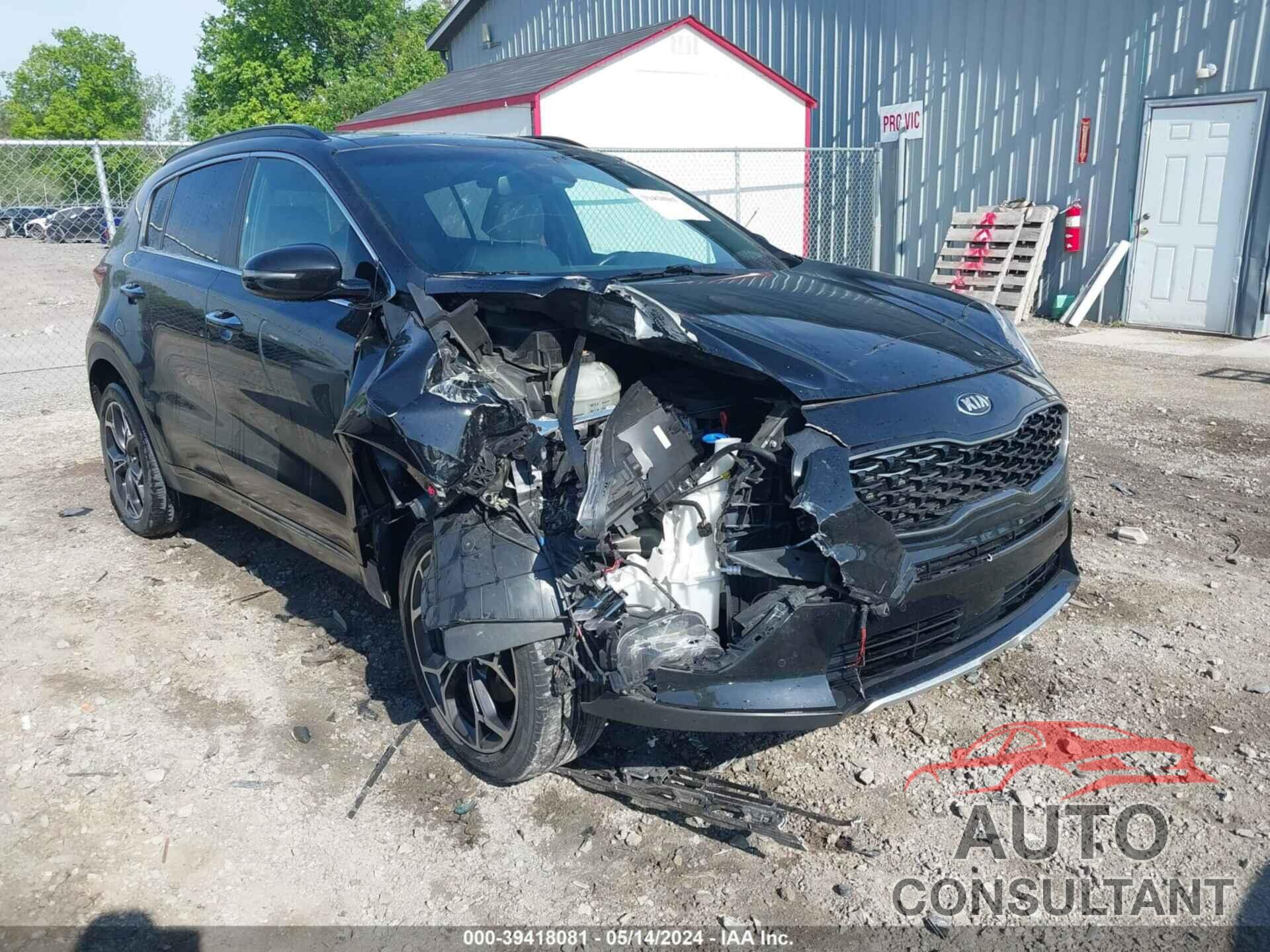 KIA SPORTAGE 2021 - KNDPR3A68M7846463
