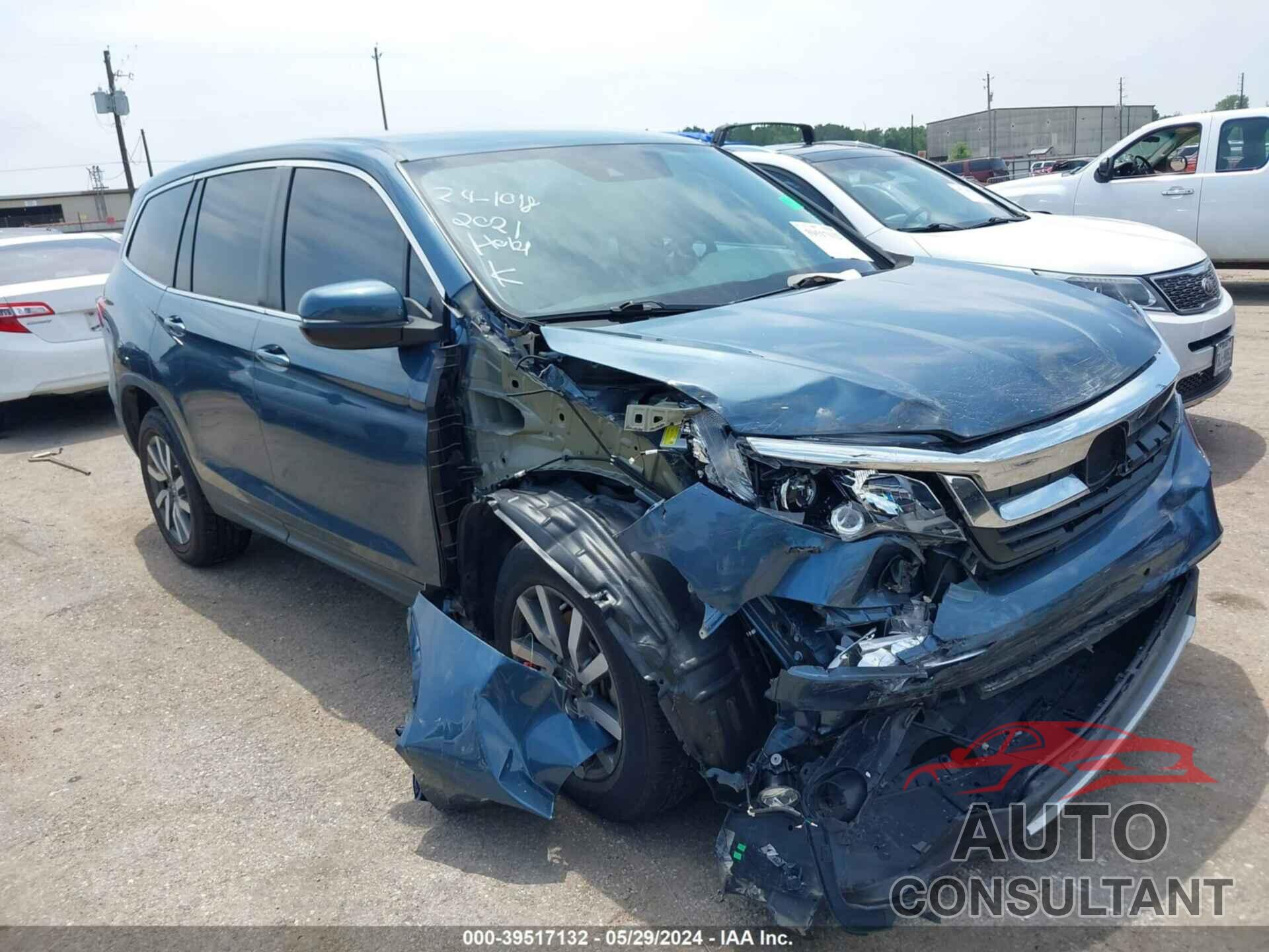 HONDA PILOT 2021 - 5FNYF5H33MB024345