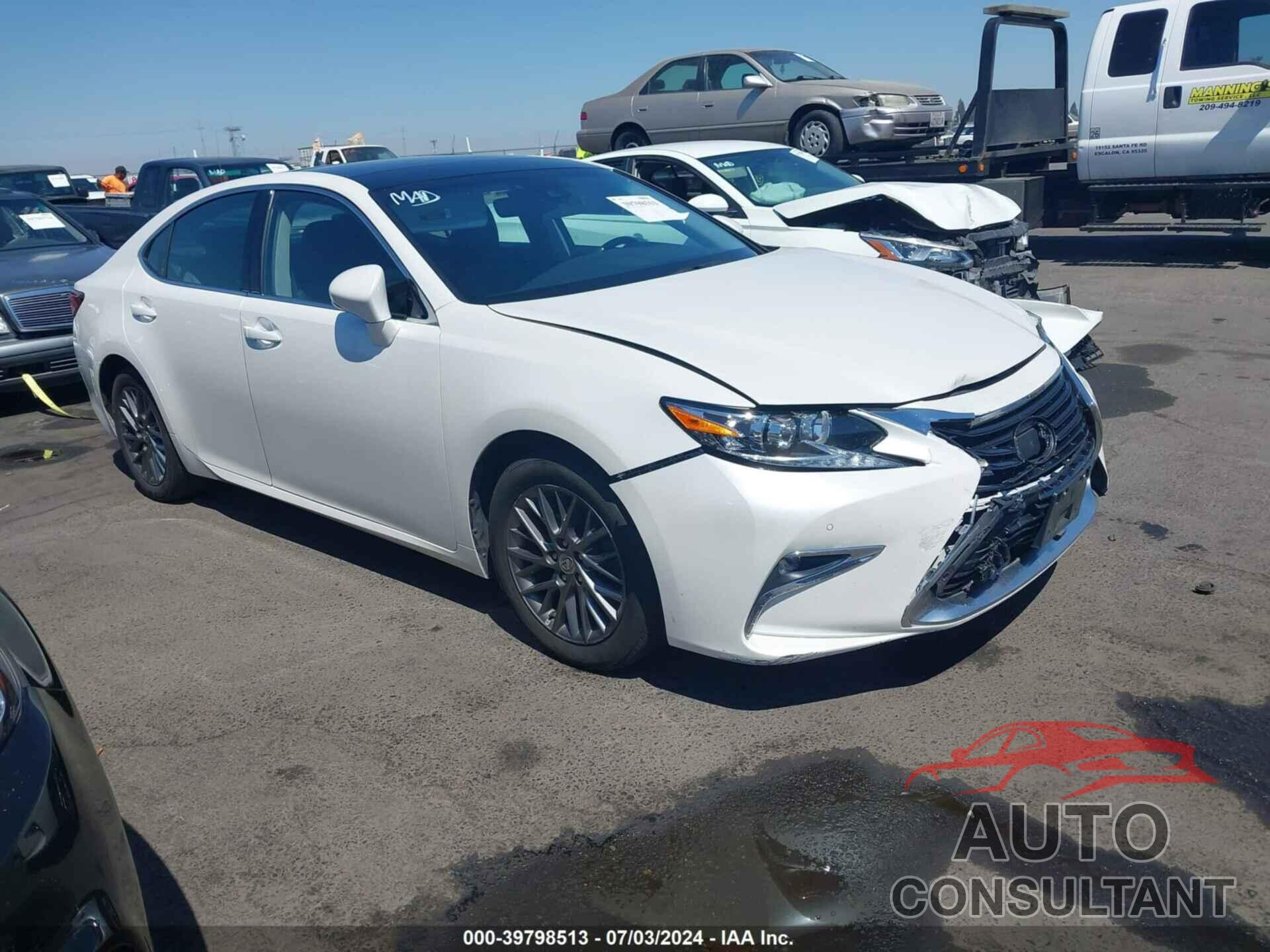 LEXUS ES 350 2018 - 58ABK1GG8JU093599