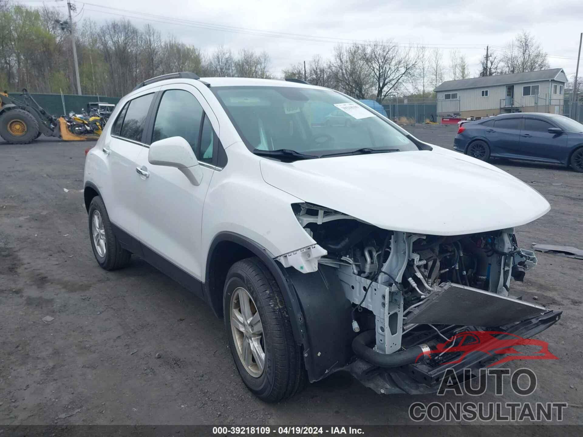 CHEVROLET TRAX 2019 - KL7CJPSB7KB942214