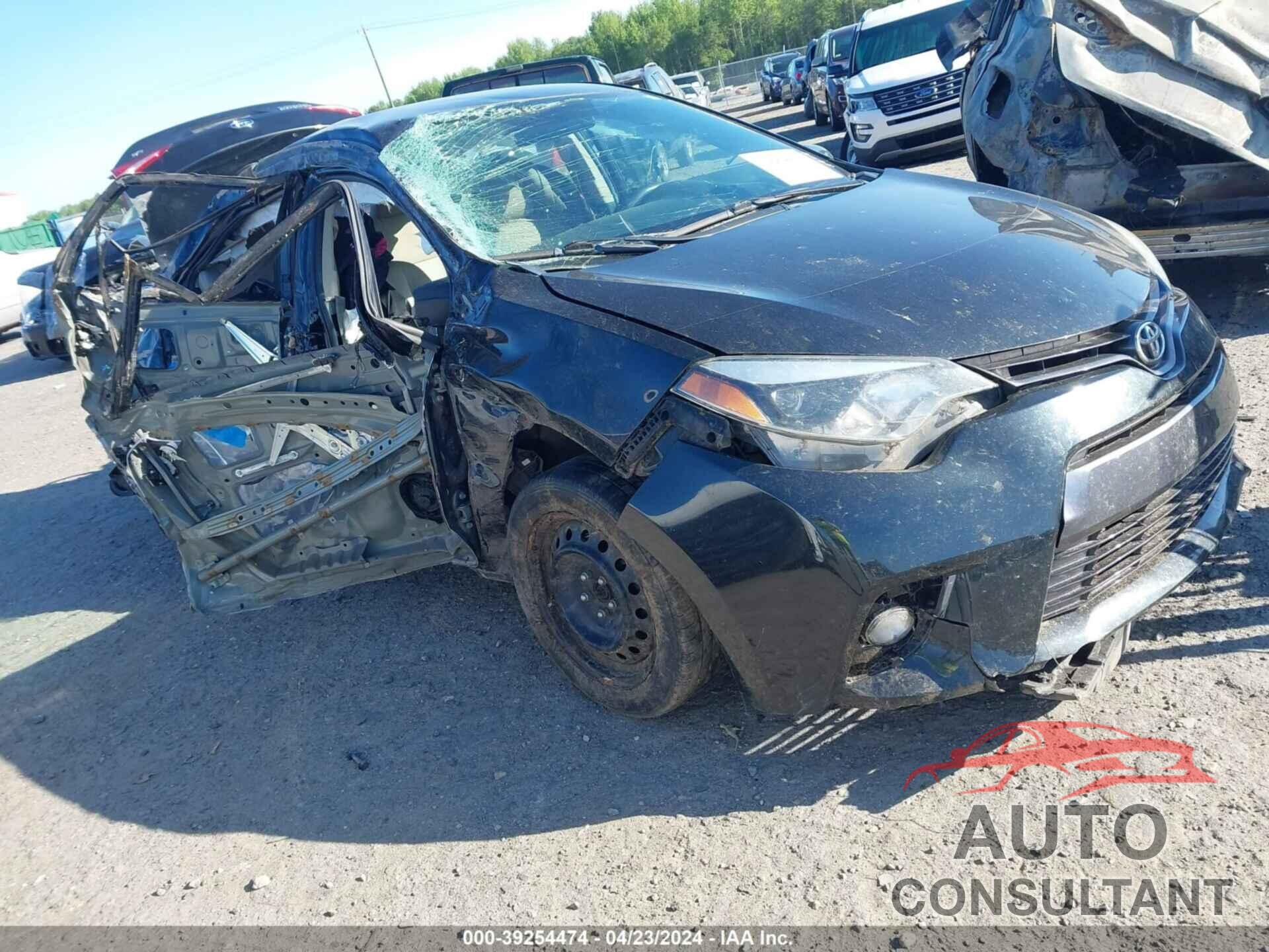 TOYOTA COROLLA 2016 - 2T1BURHE4GC531509