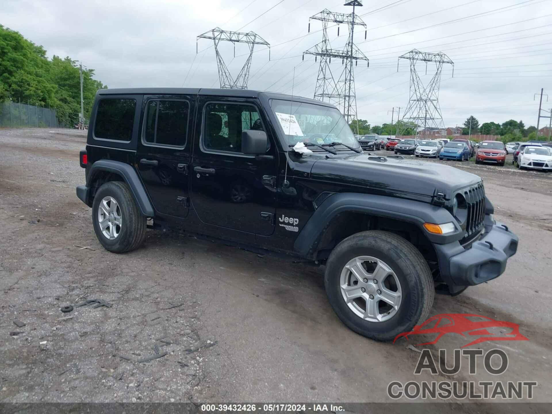 JEEP WRANGLER UNLIMITED 2019 - 1C4HJXDG3KW616355