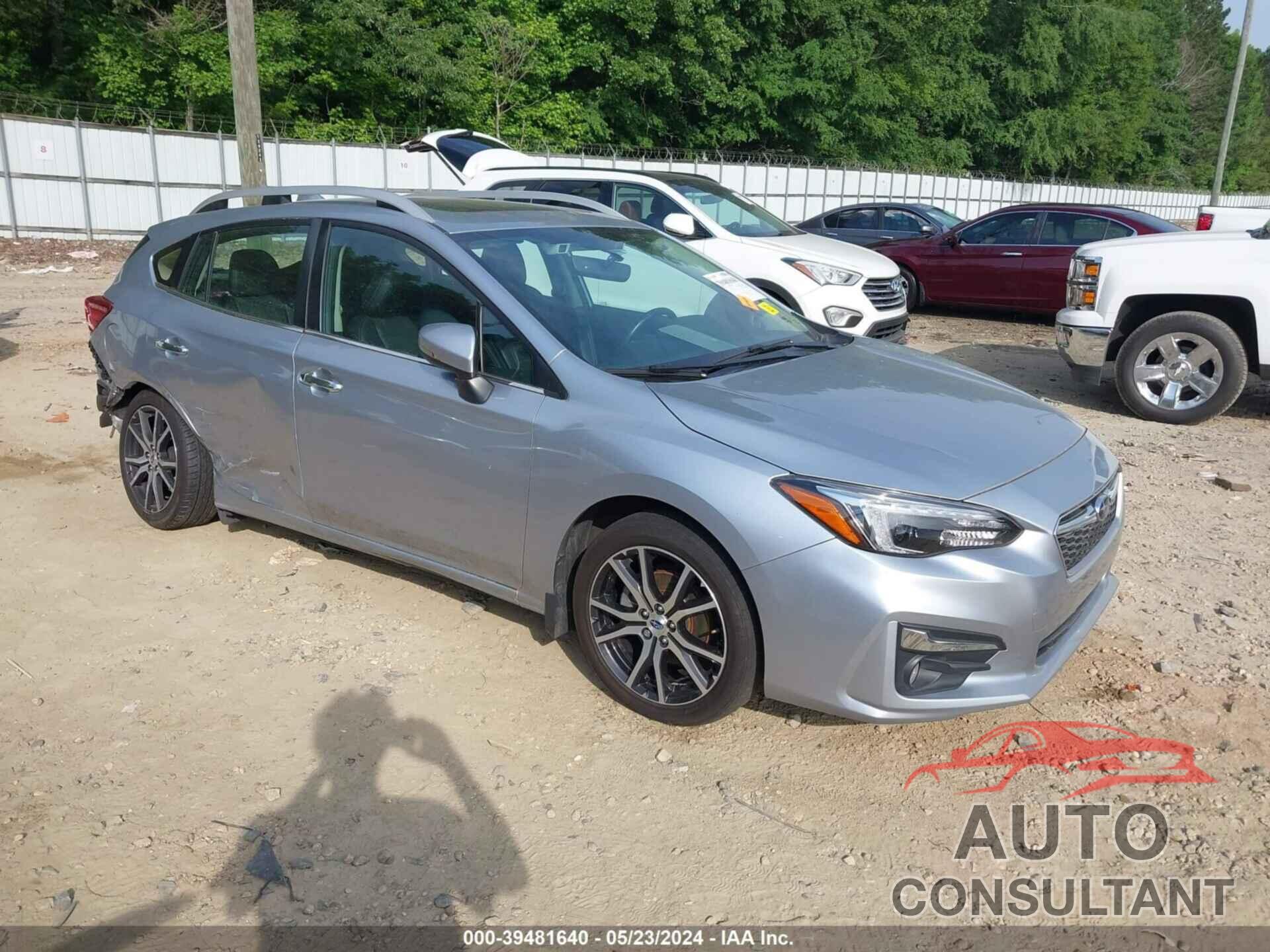 SUBARU IMPREZA 2017 - 4S3GTAU61H3736689