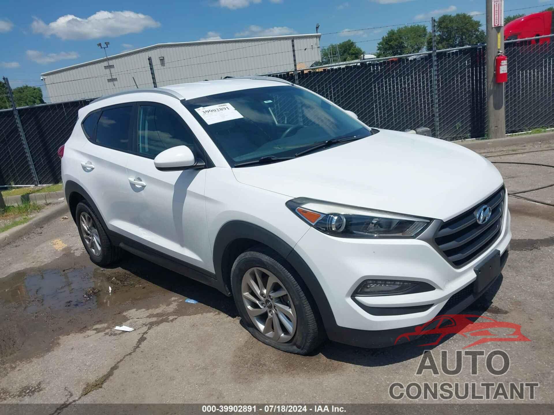 HYUNDAI TUCSON 2016 - KM8J3CA49GU109229