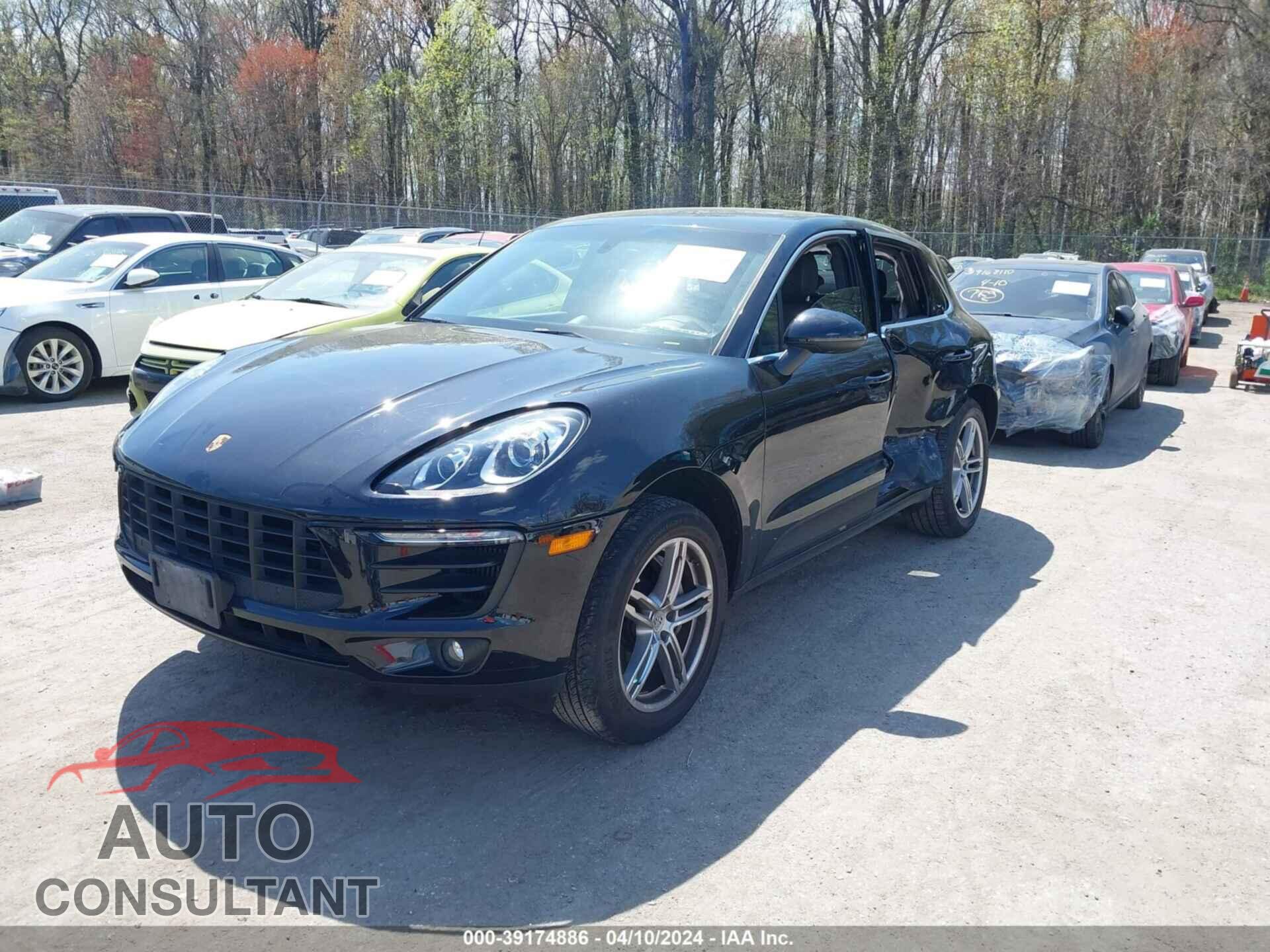 PORSCHE MACAN 2016 - WP1AB2A59GLB49793