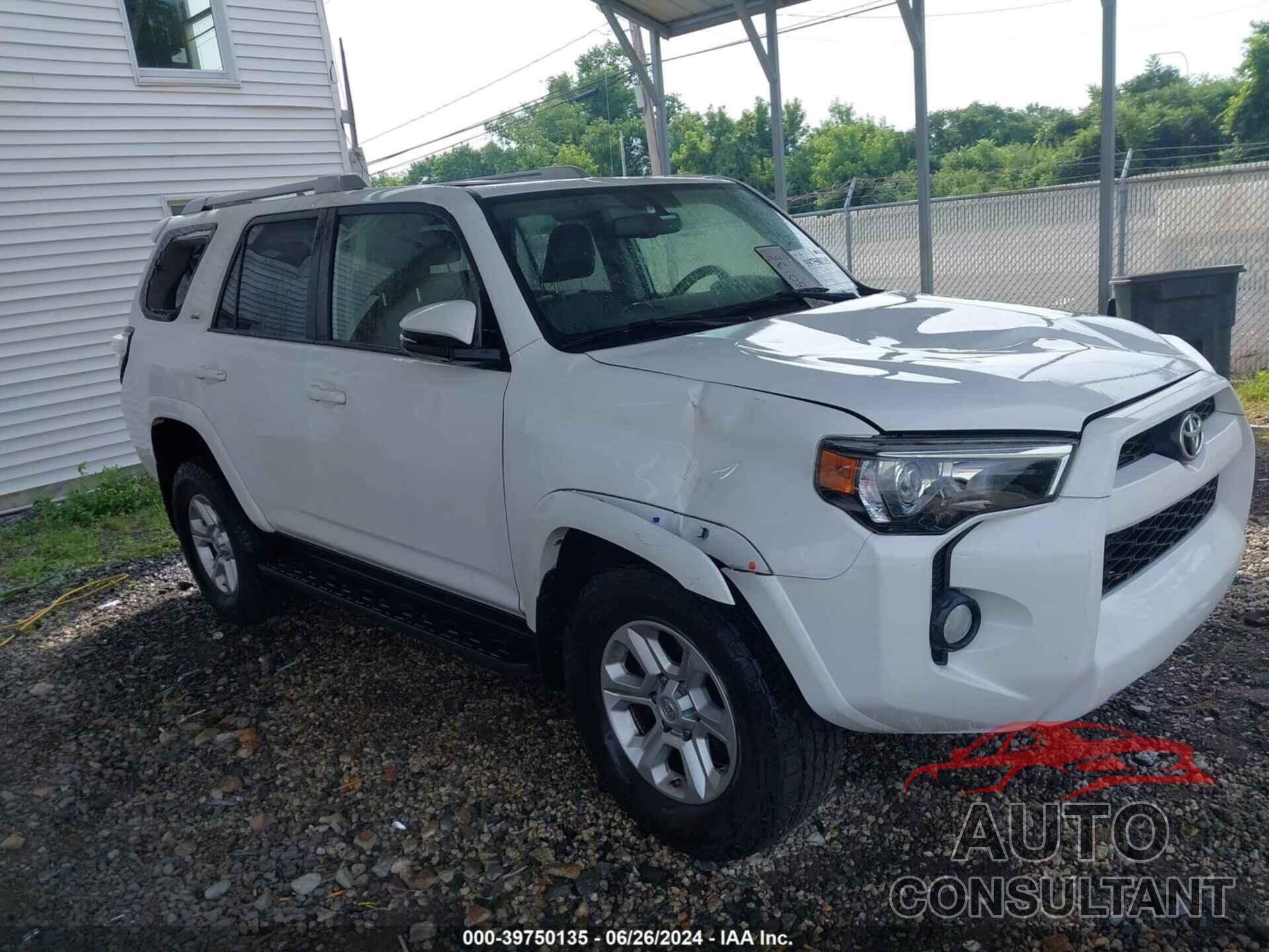 TOYOTA 4RUNNER 2018 - JTEBU5JR2J5543633