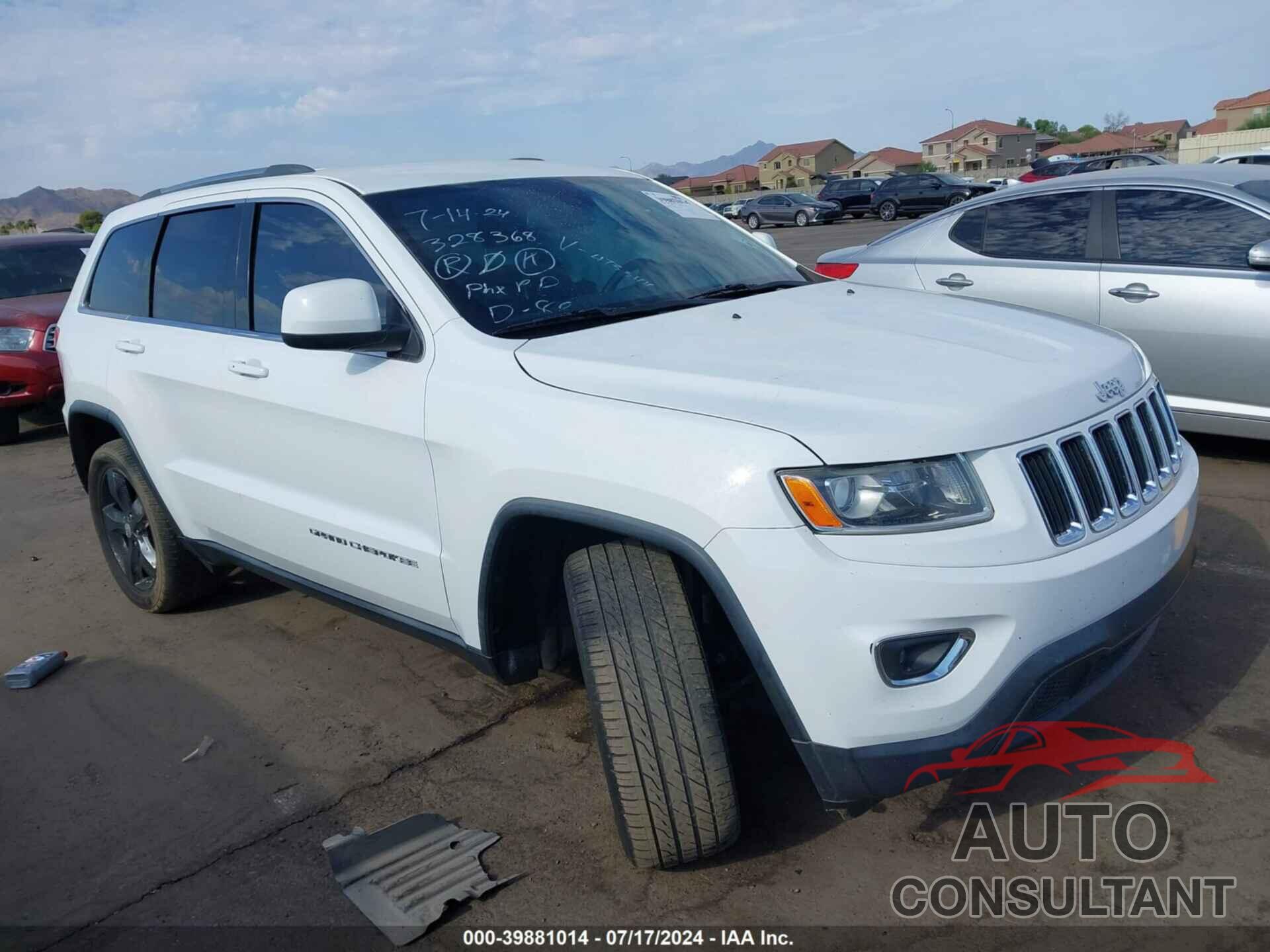 JEEP GRAND CHEROKEE 2016 - 1C4RJEAG8GC473344