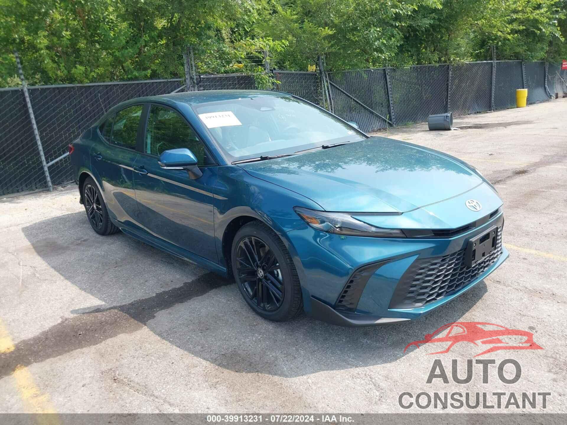 TOYOTA CAMRY 2025 - 4T1DAACKXSU025318