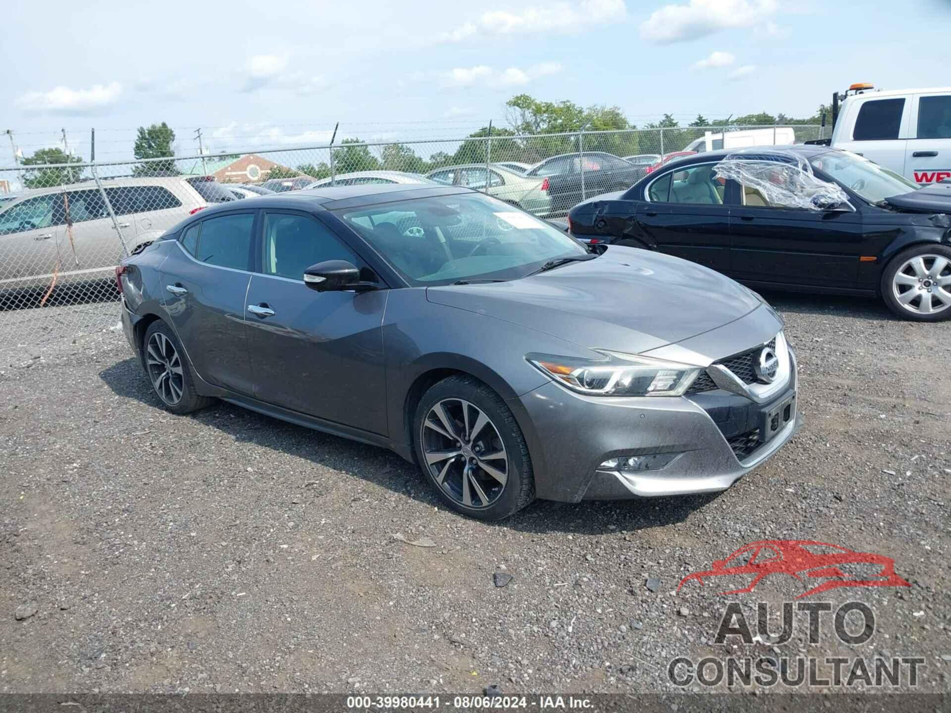 NISSAN MAXIMA 2016 - 1N4AA6AP3GC415912