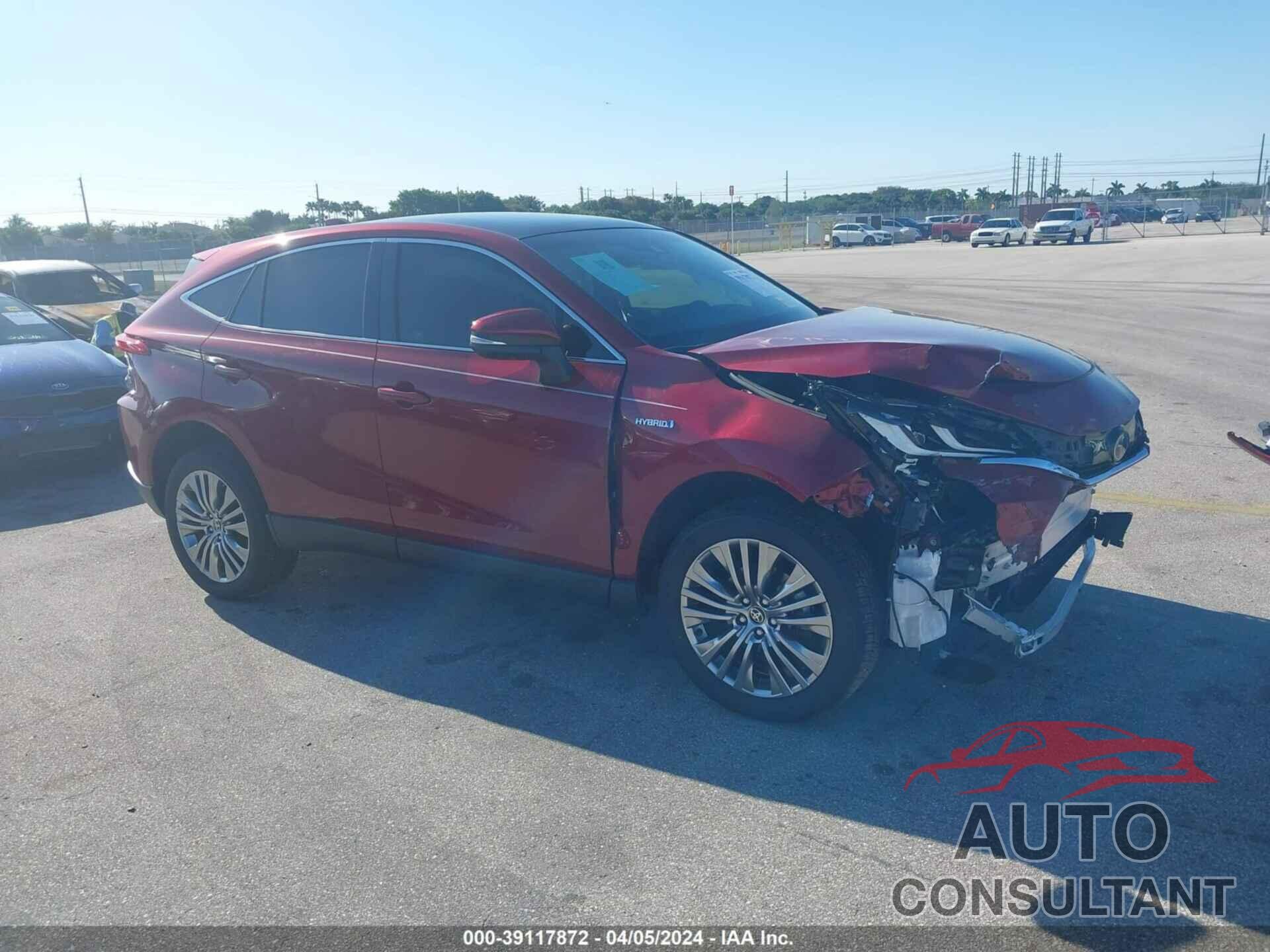 TOYOTA VENZA 2021 - JTEAAAAH1MJ027974