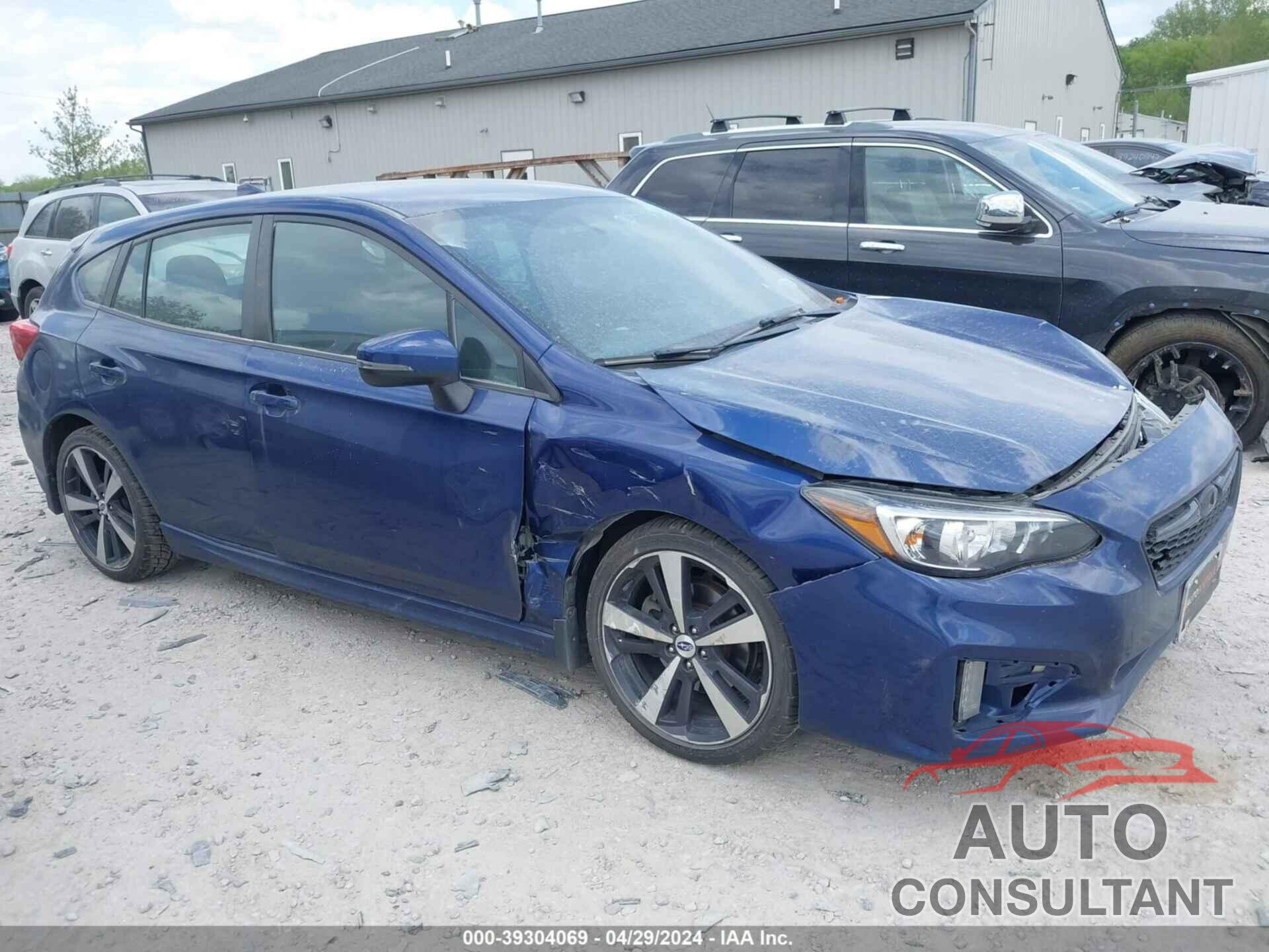 SUBARU IMPREZA 2018 - 4S3GTAK68J3709255