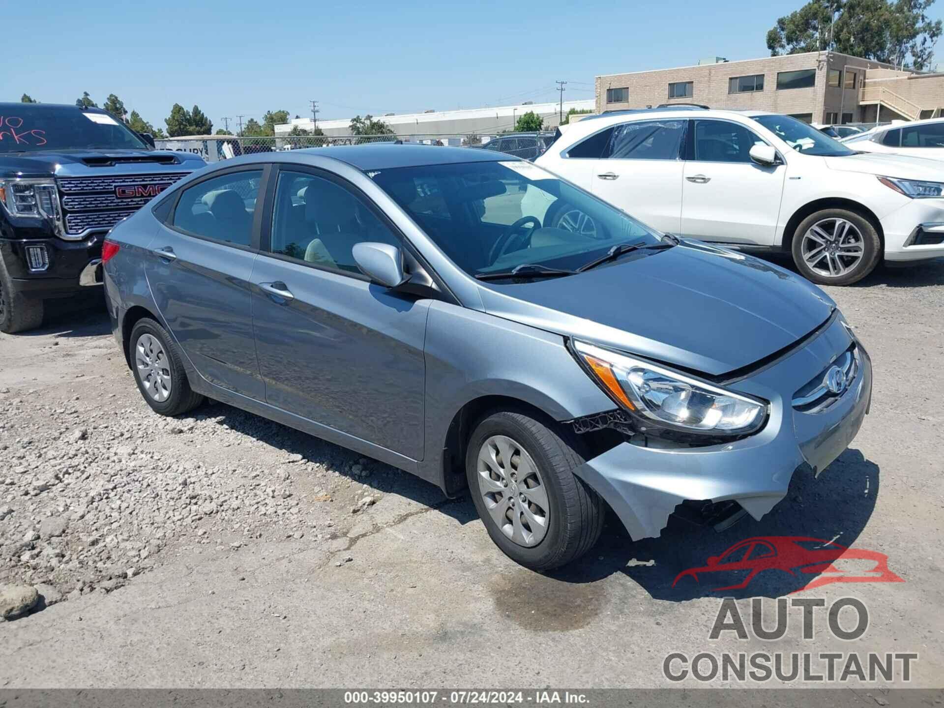 HYUNDAI ACCENT 2017 - KMHCT4AEXHU352203