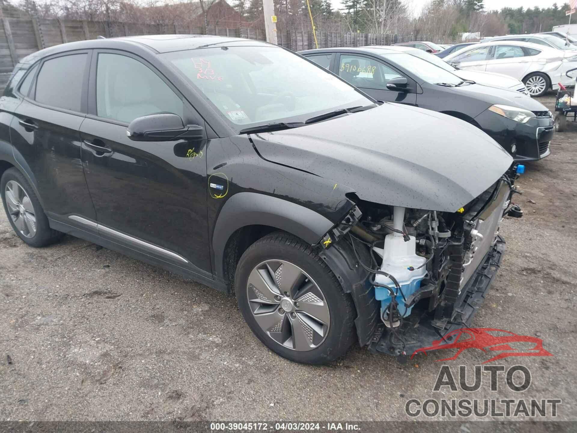 HYUNDAI KONA ELECTRIC 2020 - KM8K33AGXLU071227