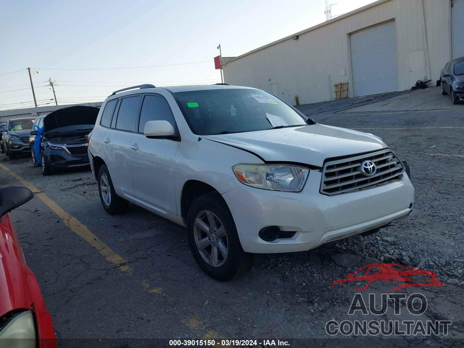 TOYOTA HIGHLANDER 2010 - JTEZK3EH4A2096184