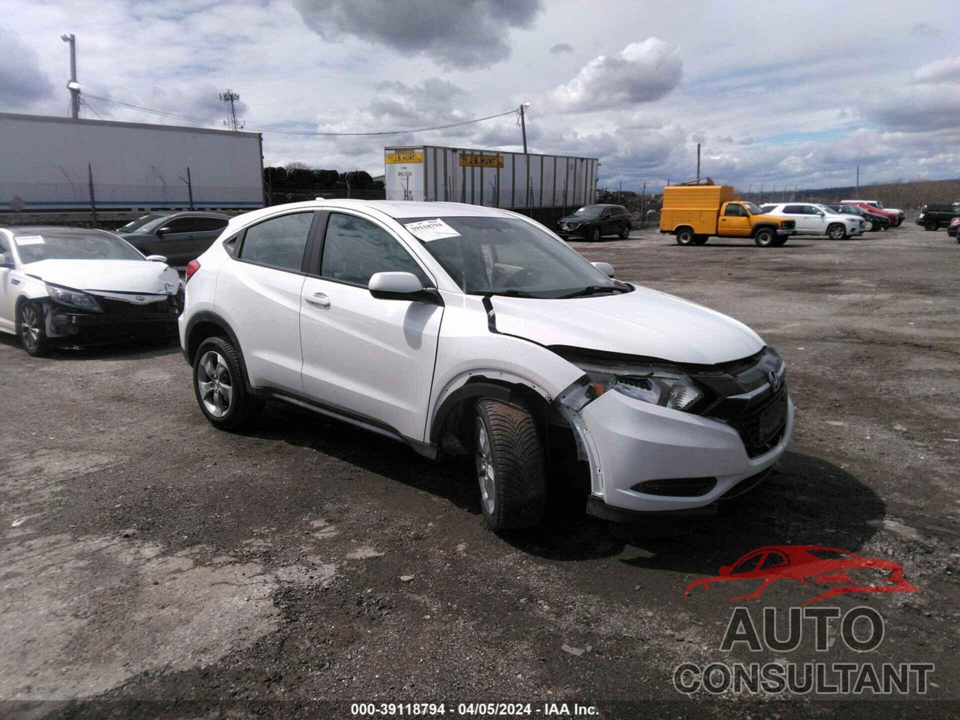 HONDA HR-V 2016 - 3CZRU6H32GM742186