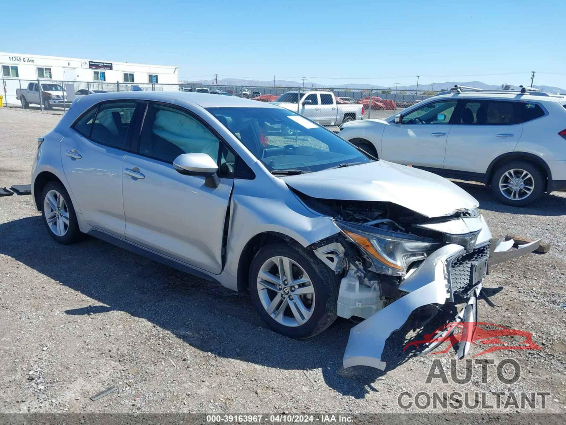 TOYOTA COROLLA 2021 - JTND4MBE9M3129358
