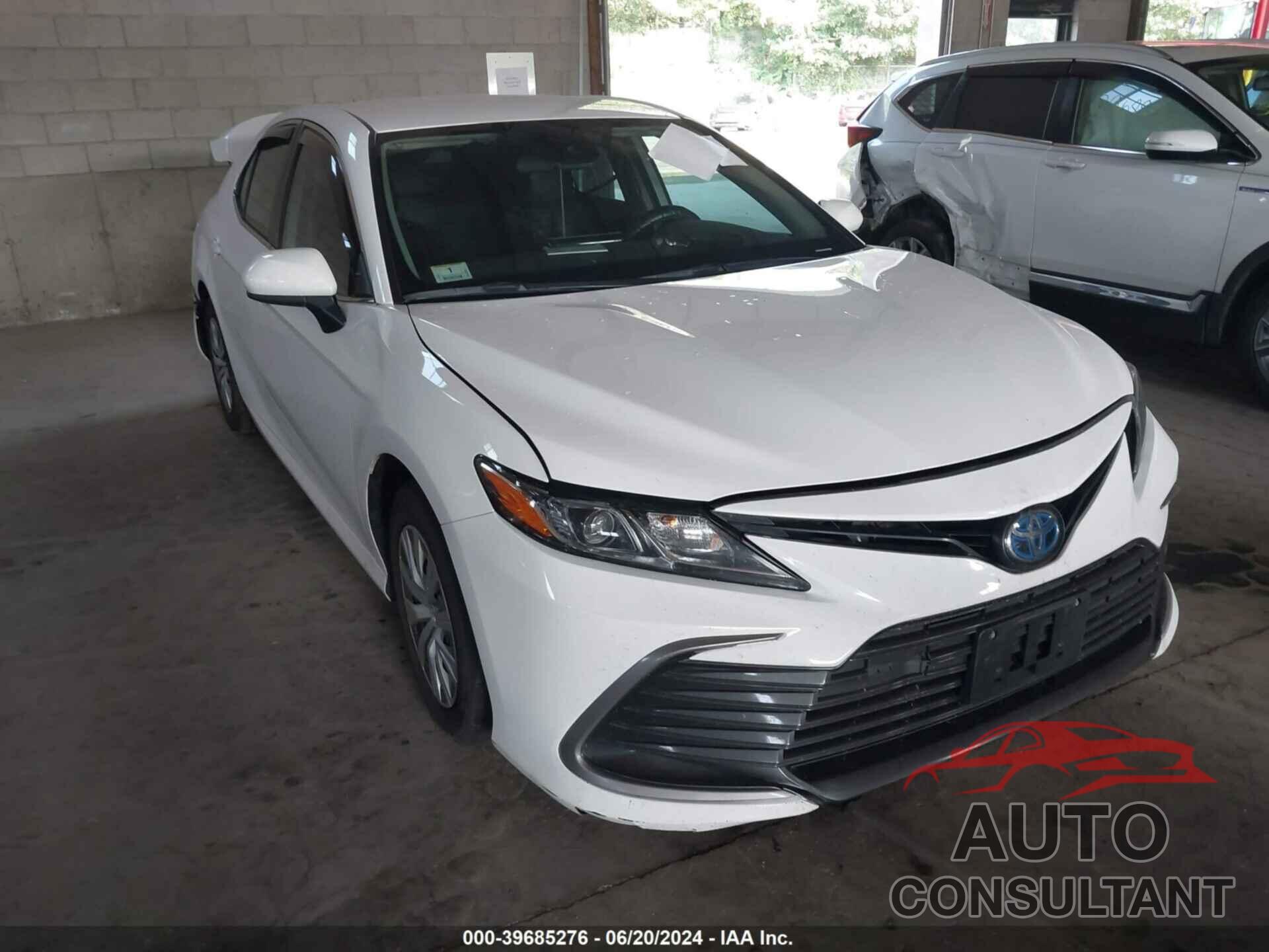 TOYOTA CAMRY 2022 - 4T1C31AKXNU593436