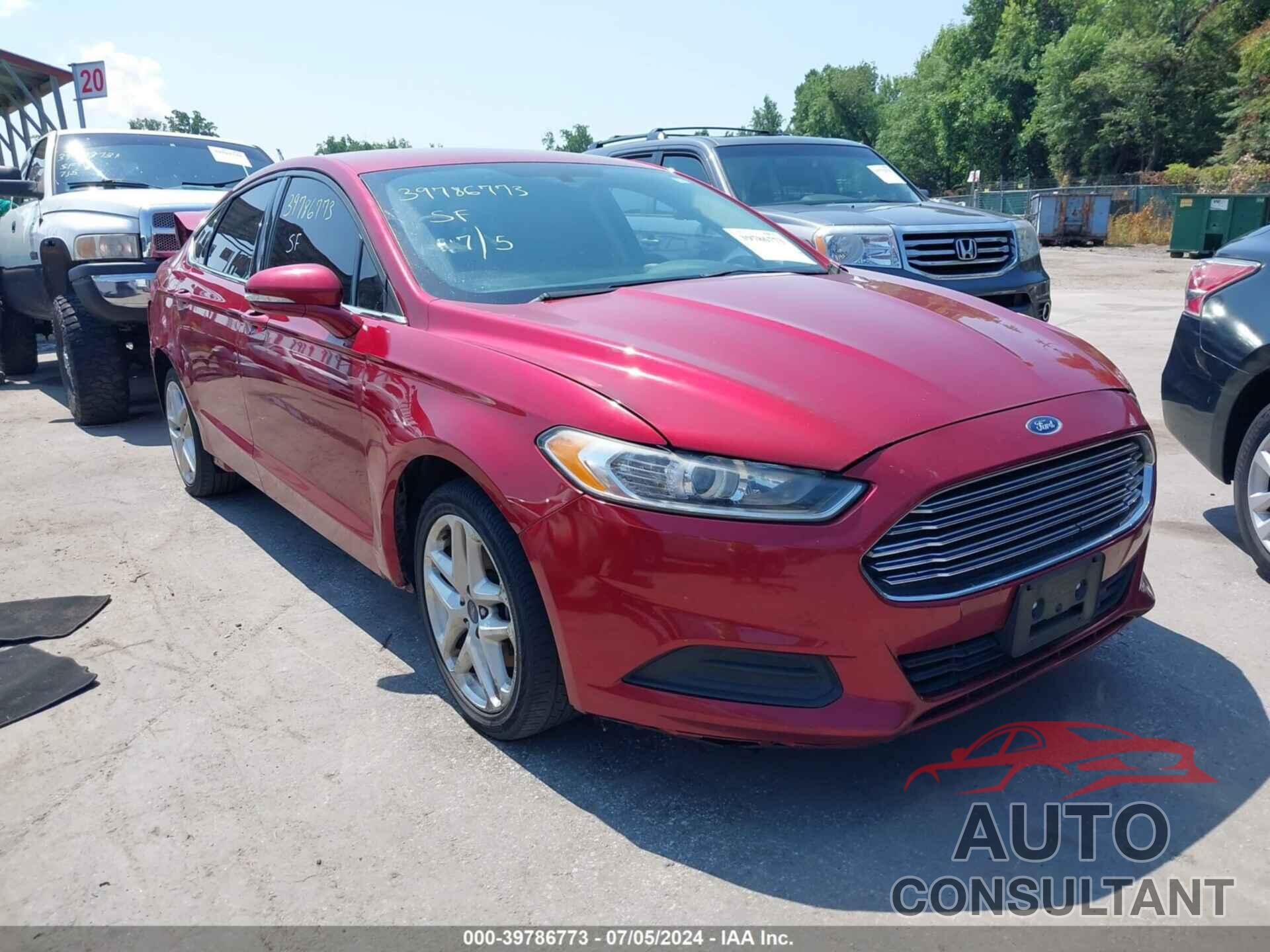 FORD FUSION 2016 - 3FA6P0H70GR252872