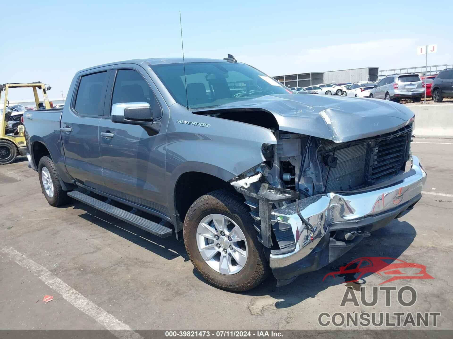 CHEVROLET SILVERADO 1500 2021 - 1GCUYDED6MZ351266