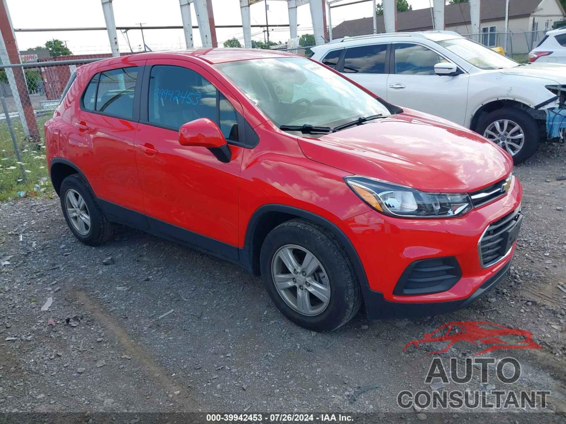 CHEVROLET TRAX 2020 - KL7CJNSB5LB348159