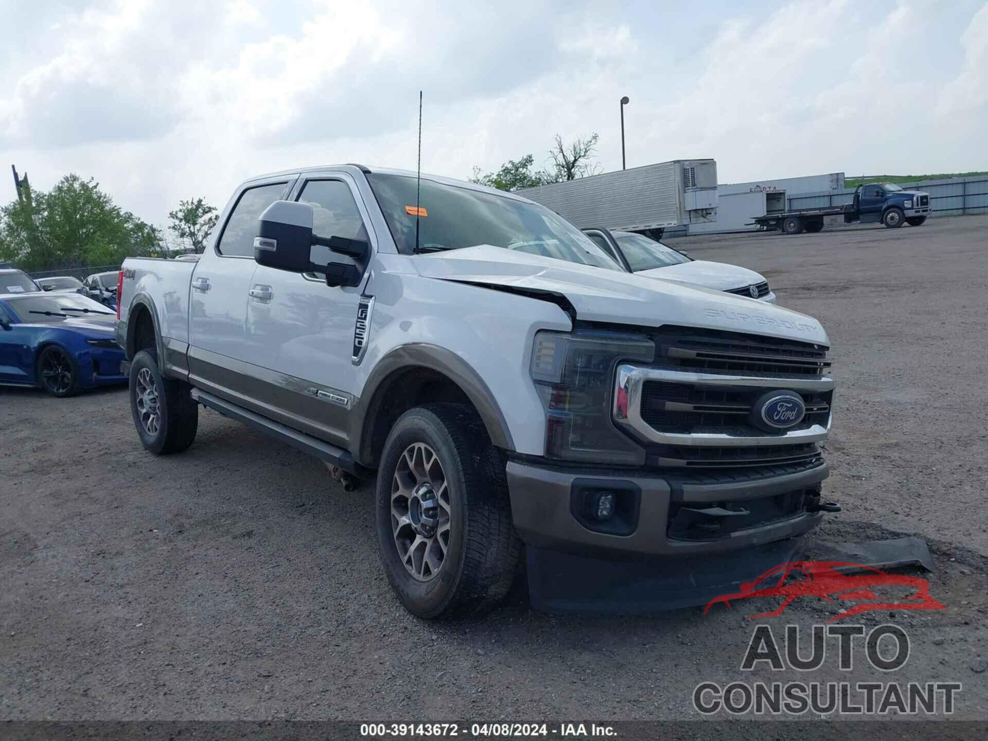 FORD F-250 2022 - 1FT7W2BT6NEE17617