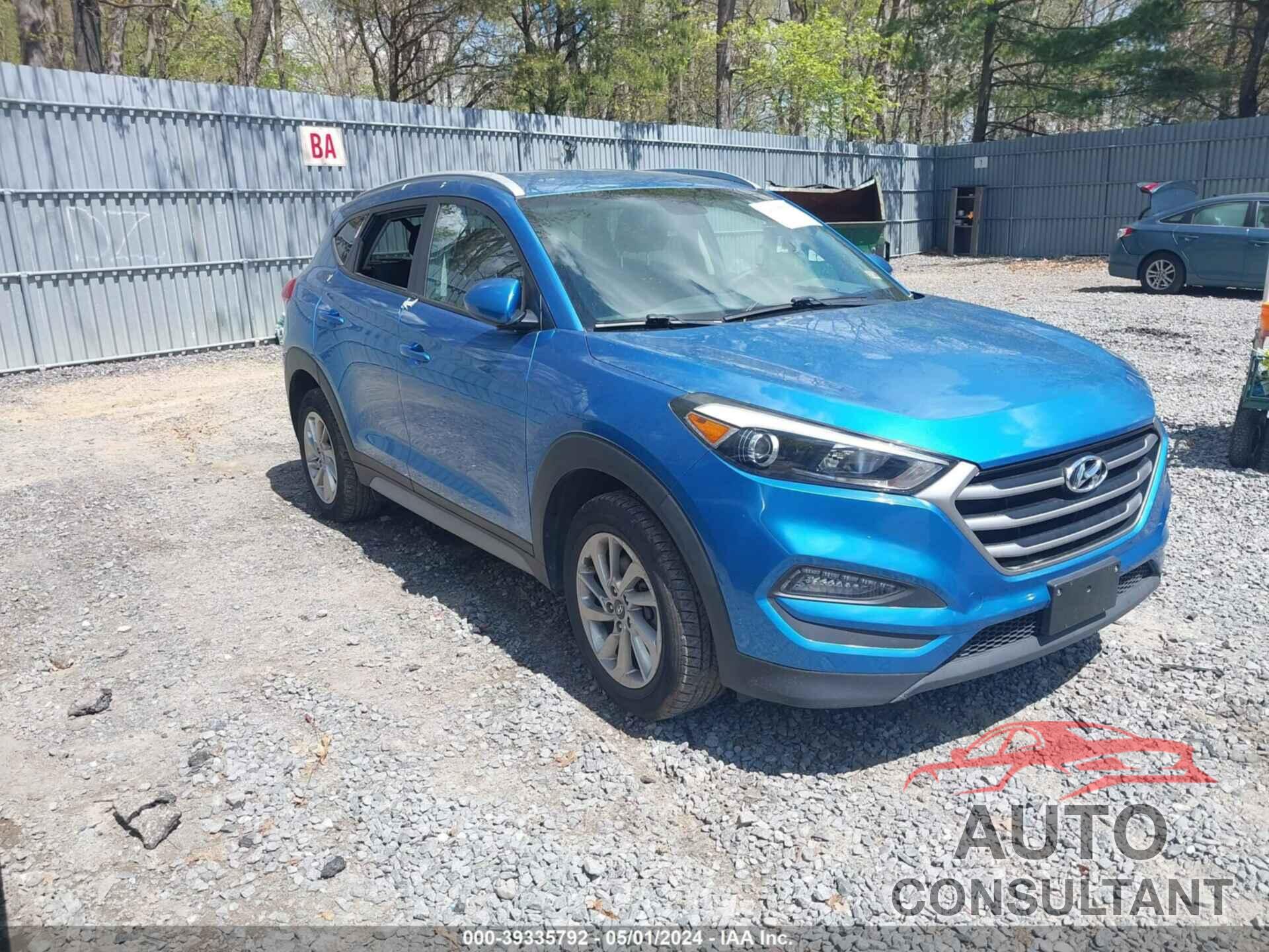 HYUNDAI TUCSON 2018 - KM8J33A42JU665079