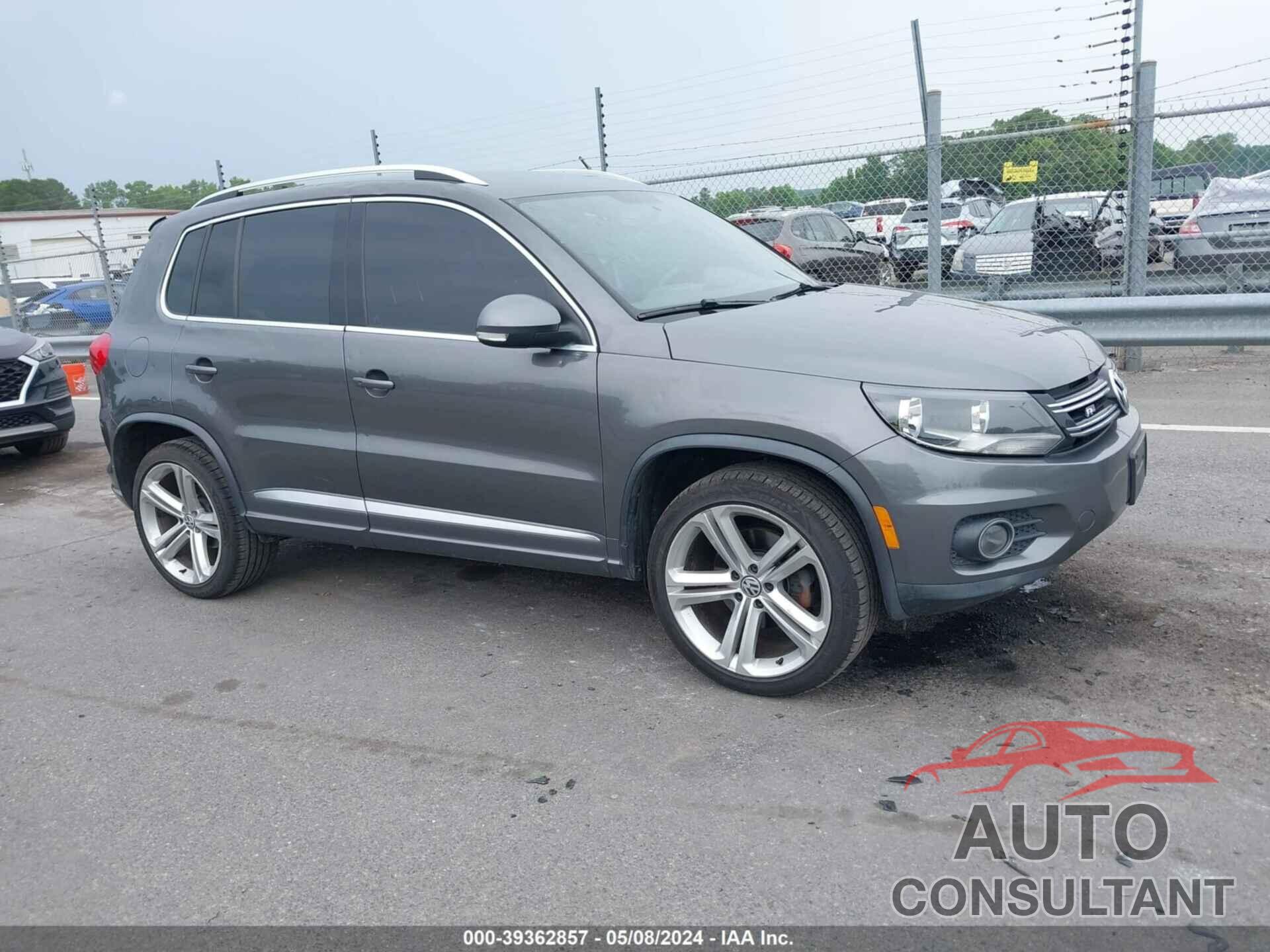 VOLKSWAGEN TIGUAN 2016 - WVGBV7AX9GW606625