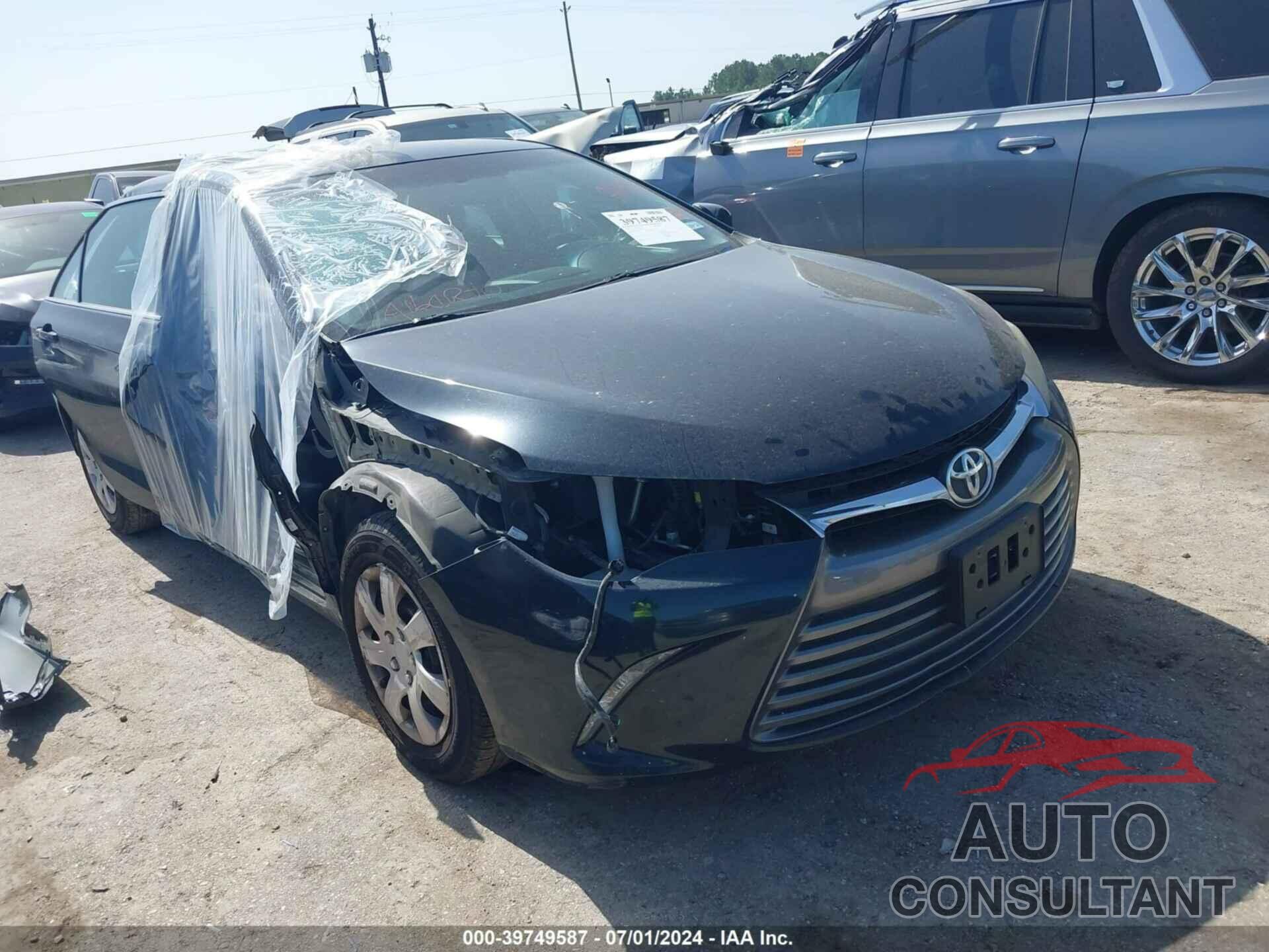 TOYOTA CAMRY 2016 - 4T4BF1FK1GR560779